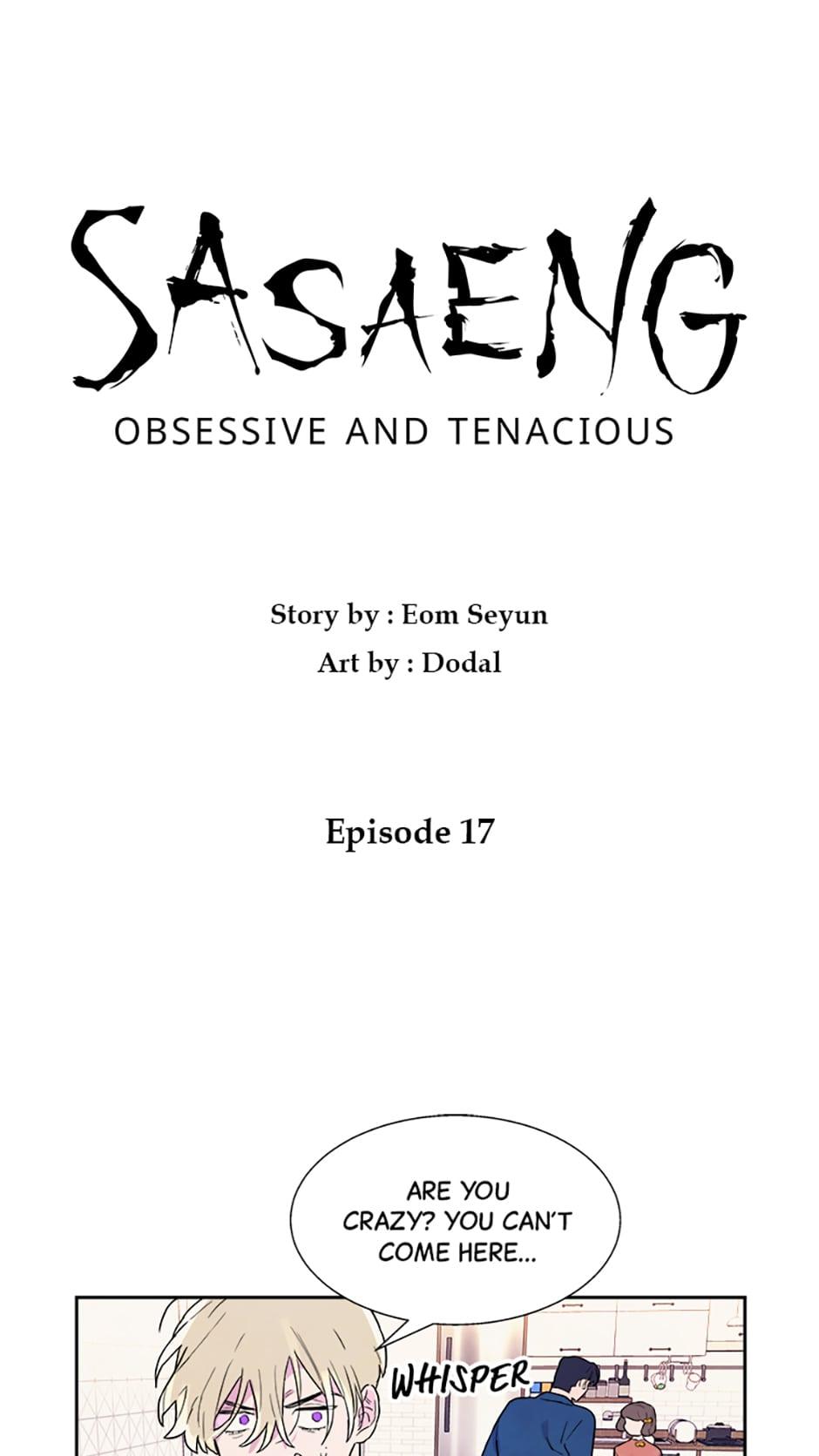Sasaeng: Obsessive and Tenacious Chap 17 - Next Chap 18