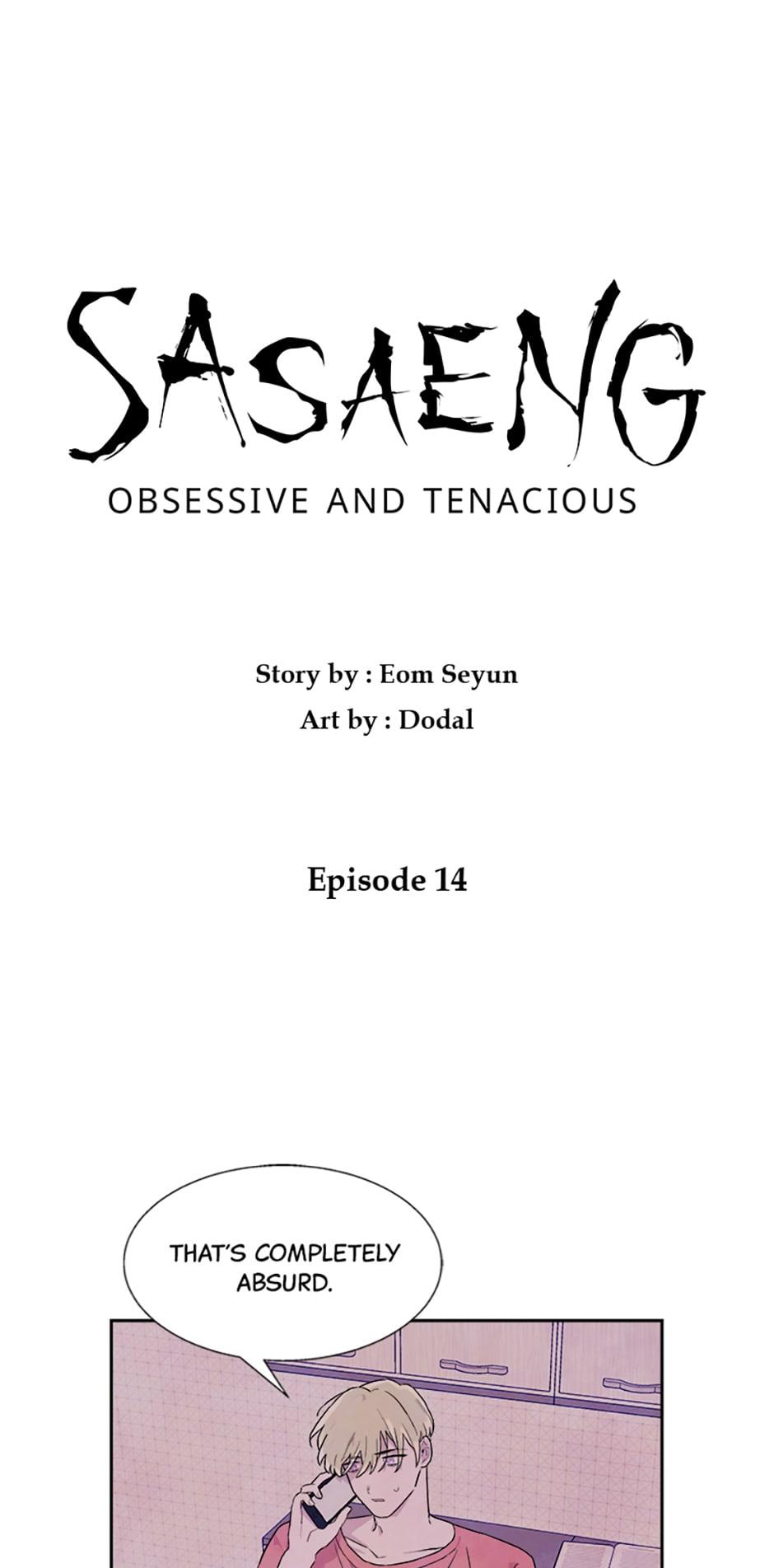 Sasaeng: Obsessive and Tenacious Chap 14 - Next Chap 15