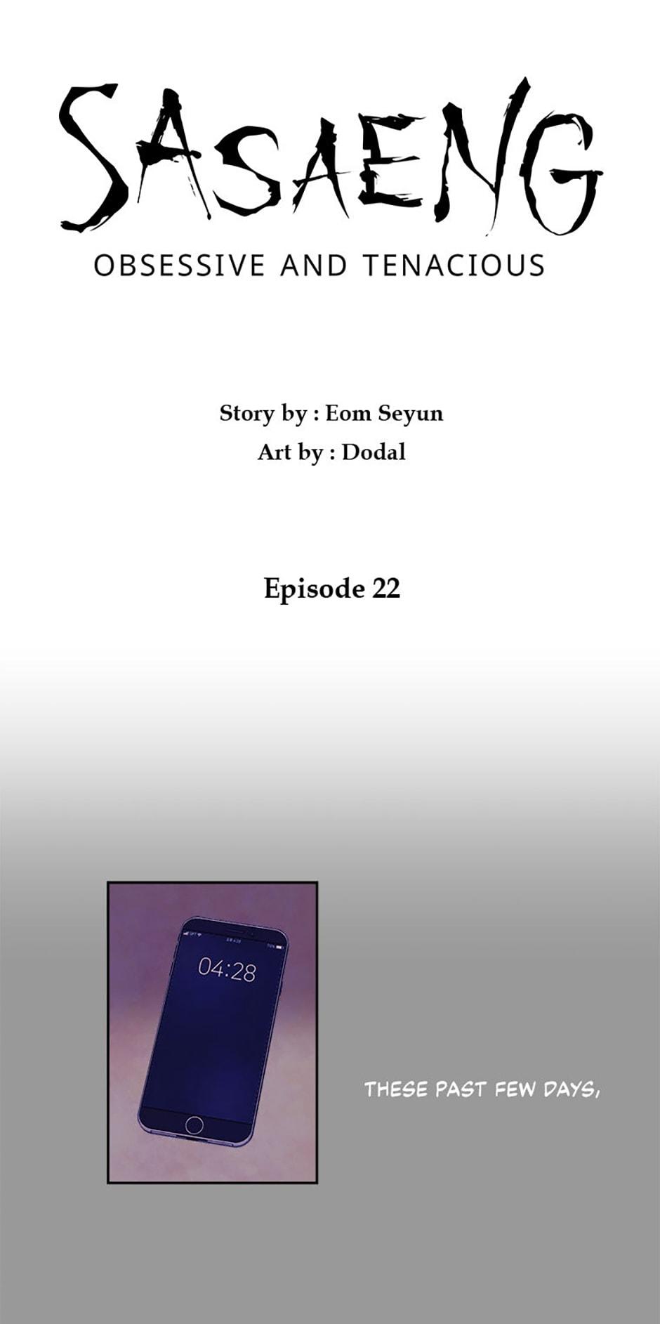 Sasaeng: Obsessive and Tenacious Chap 22 - Next Chap 23