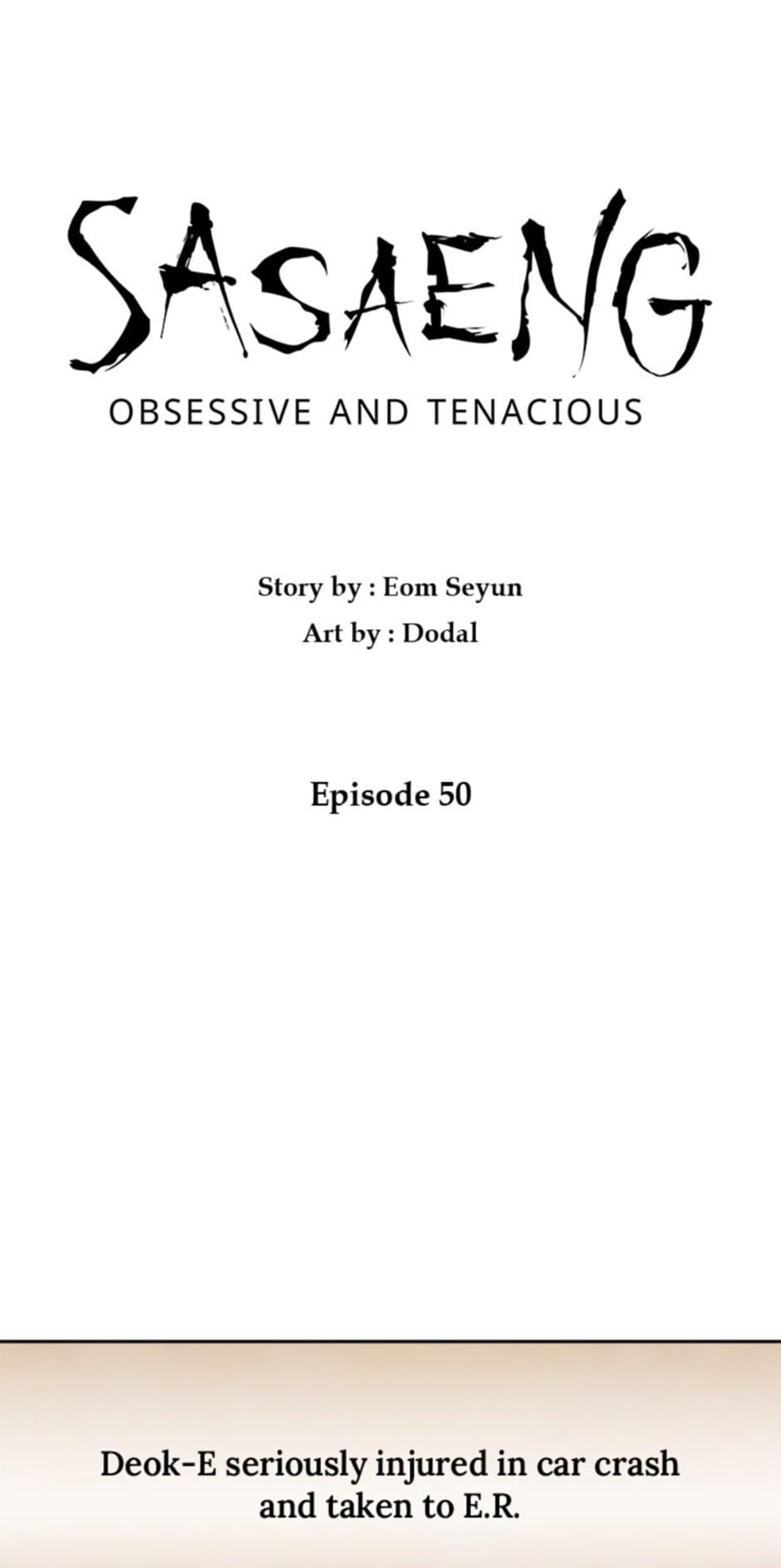 Sasaeng: Obsessive and Tenacious Chap 50 - Next Chap 51