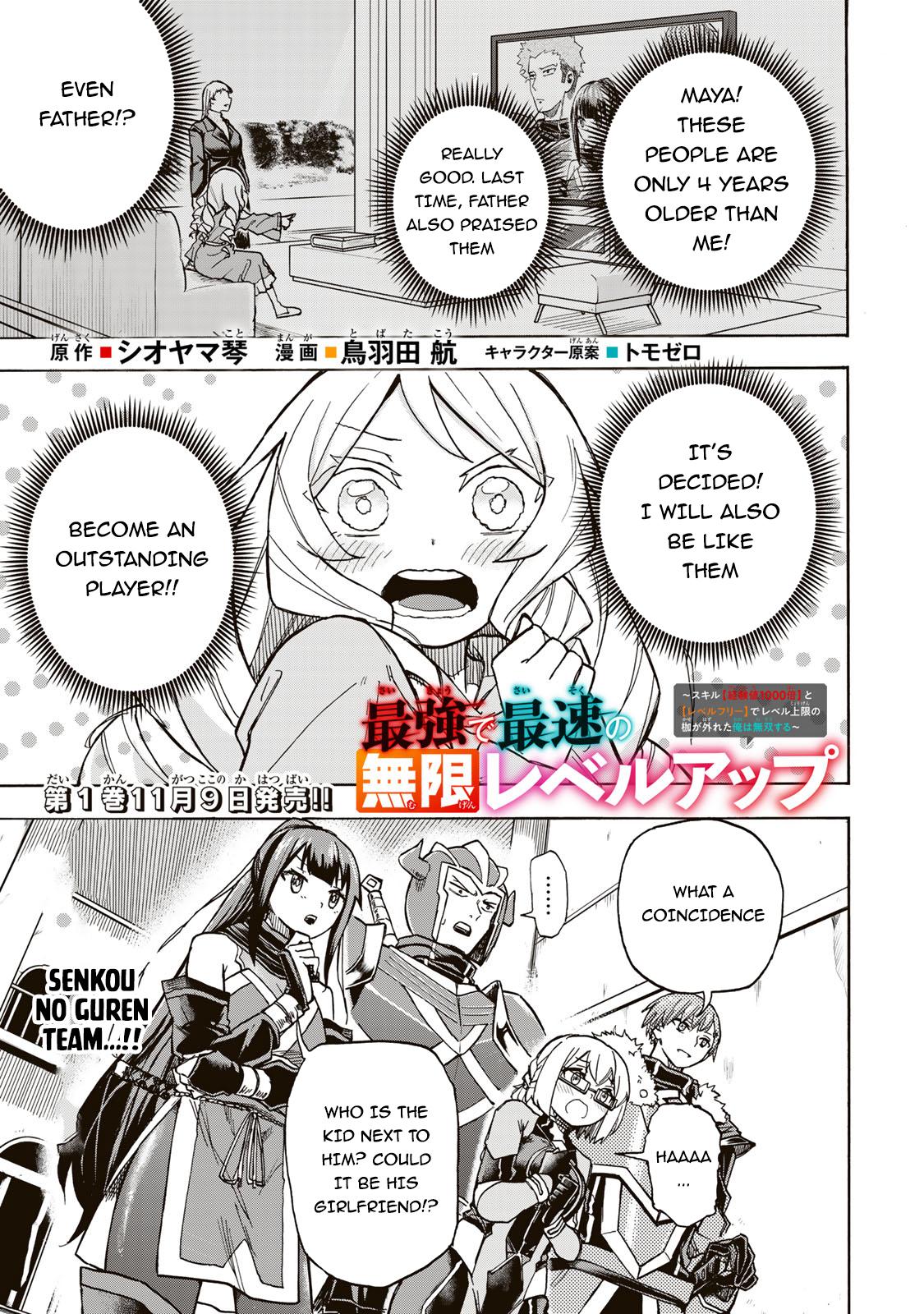 Saikyou de Saisoku no Mugen Level Up Chap 7 - Next Chap 8
