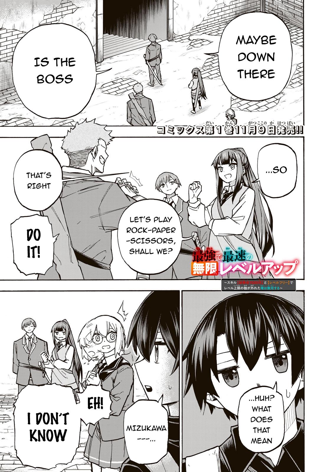 Saikyou de Saisoku no Mugen Level Up Chap 6 - Next Chap 7
