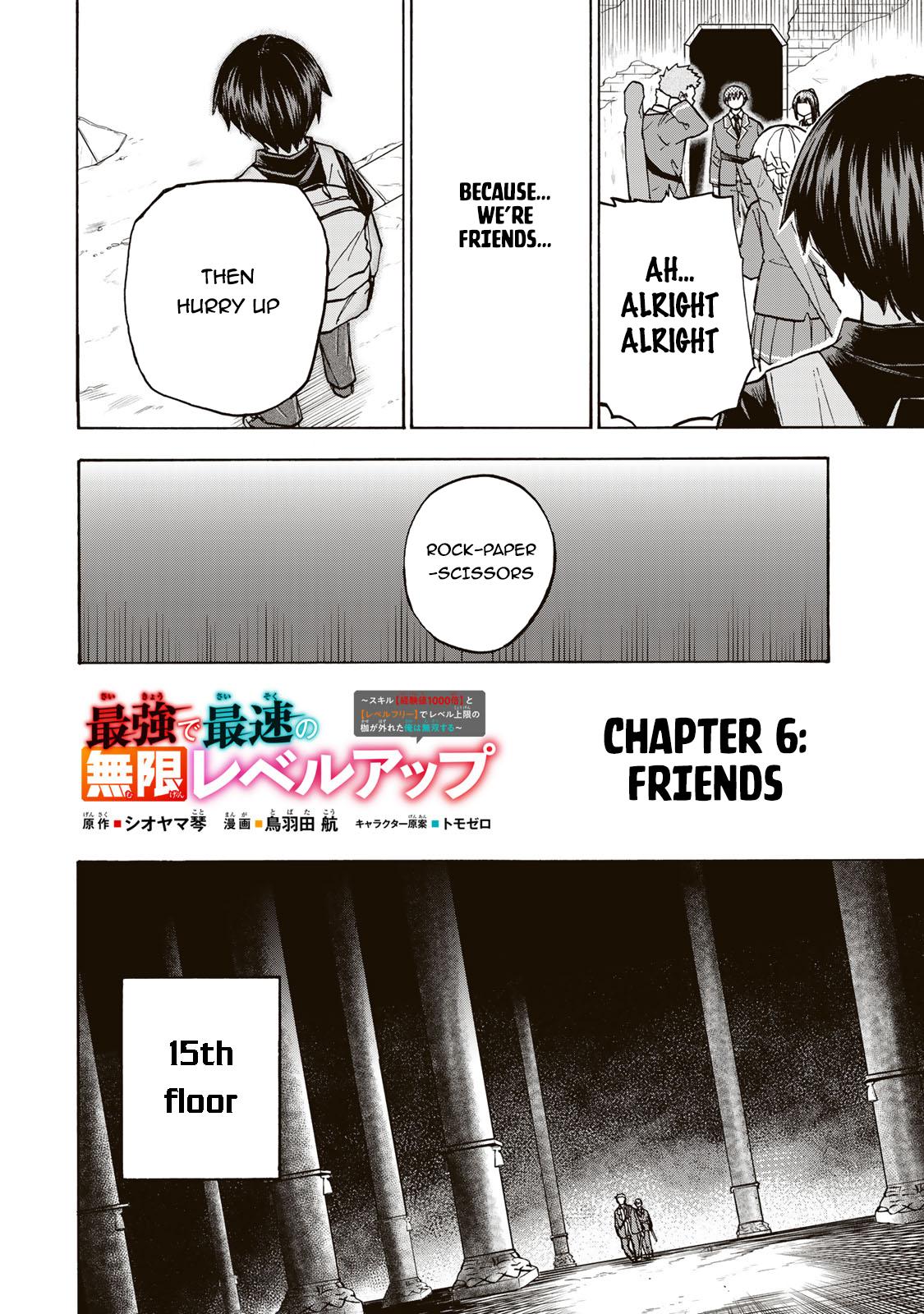 Saikyou de Saisoku no Mugen Level Up Chap 6 - Next Chap 7