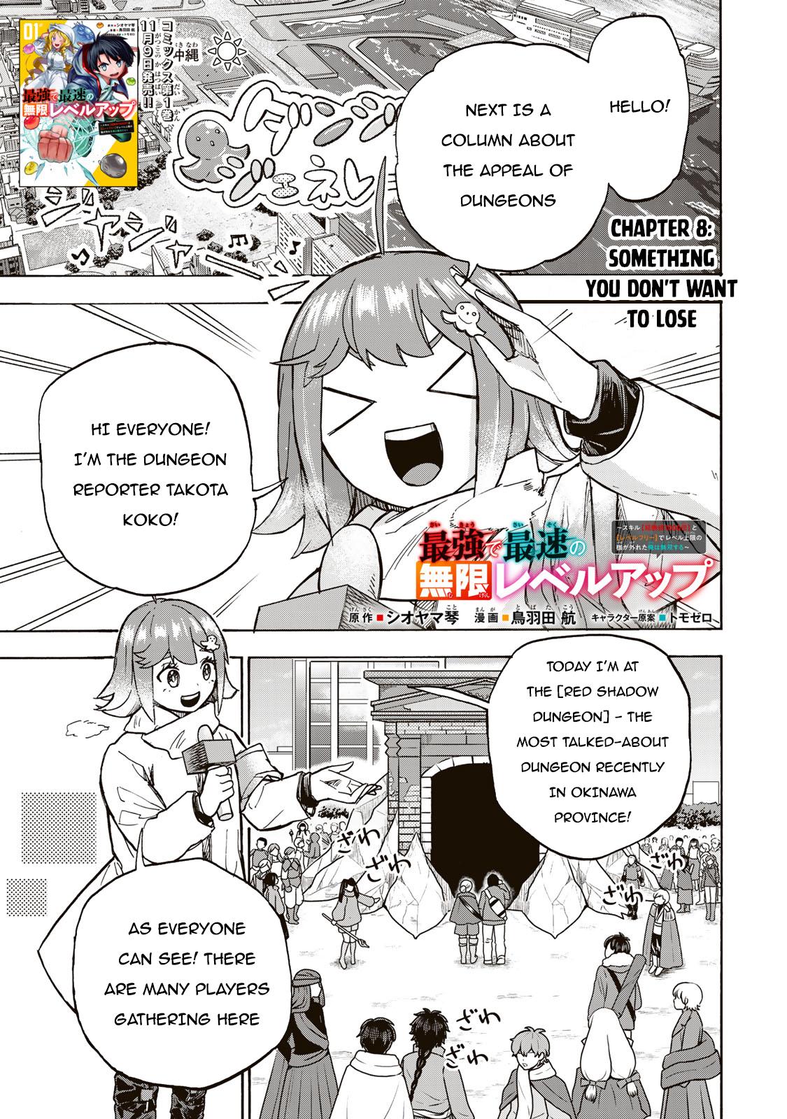 Saikyou de Saisoku no Mugen Level Up Chap 8 - Next Chap 9