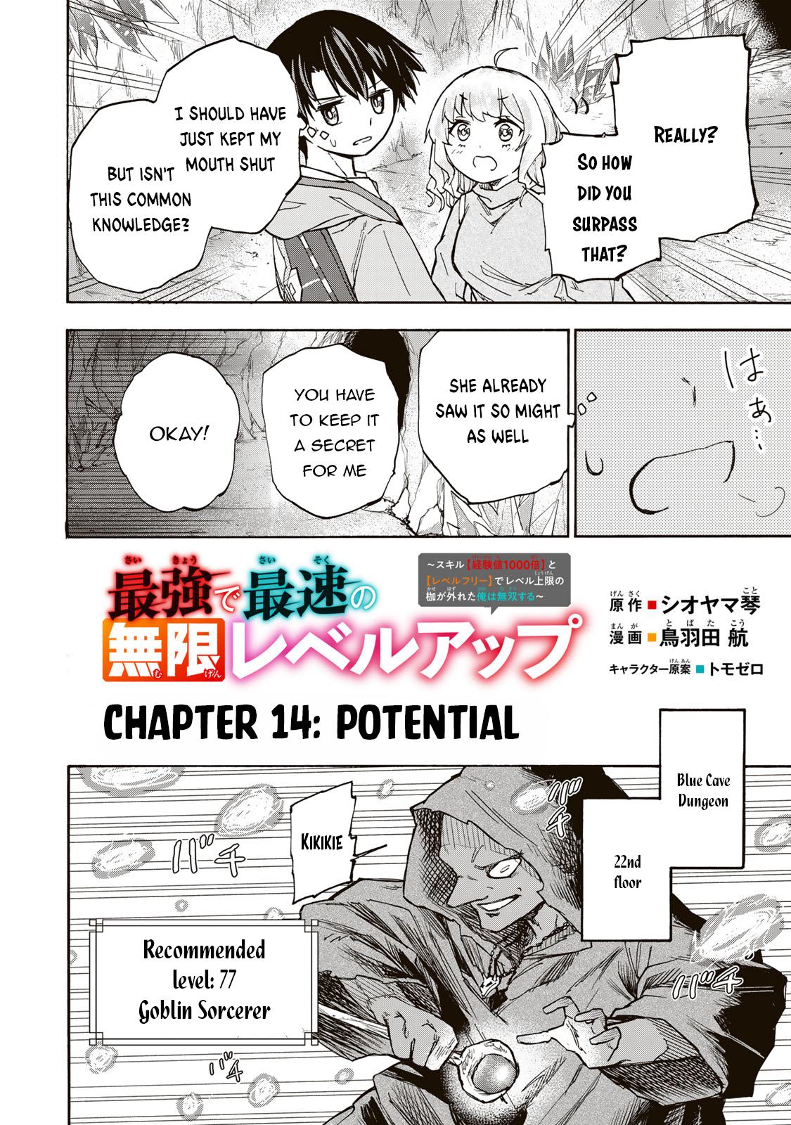 Saikyou de Saisoku no Mugen Level Up Chap 14 - Next Chap 15