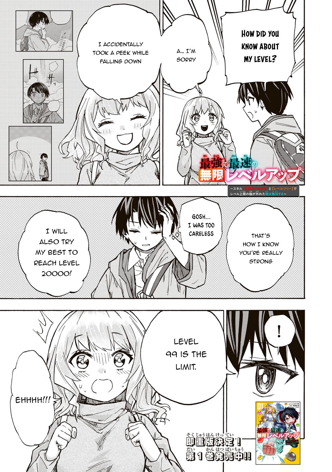 Saikyou de Saisoku no Mugen Level Up Chap 14 - Next Chap 15