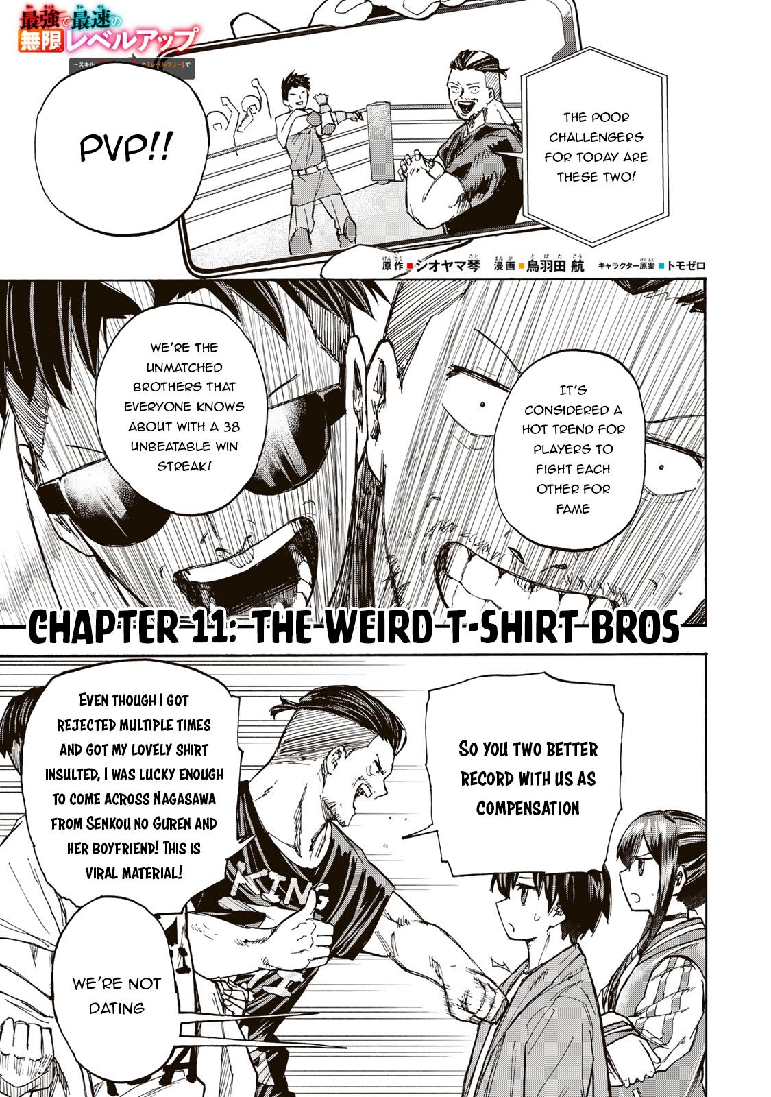 Saikyou de Saisoku no Mugen Level Up Chap 11 - Next Chap 12