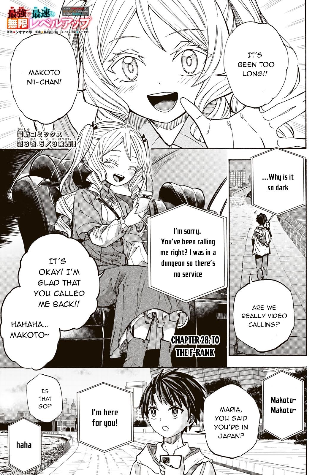 Saikyou de Saisoku no Mugen Level Up Chap 28 - Next Chap 29