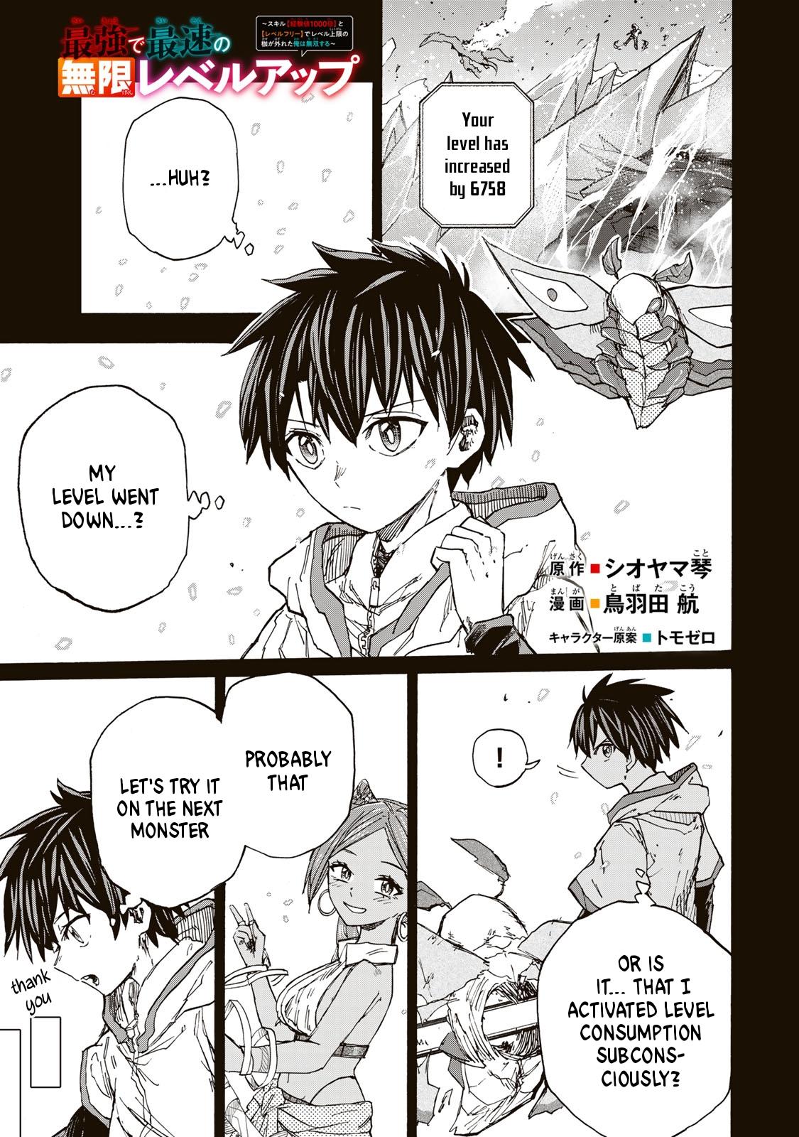 Saikyou de Saisoku no Mugen Level Up Chap 35 - Next Chap 36