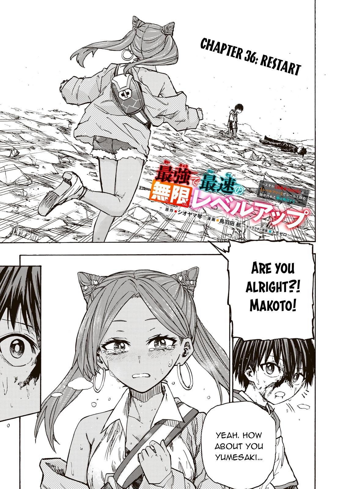 Saikyou de Saisoku no Mugen Level Up Chap 36 - Next Chap 37