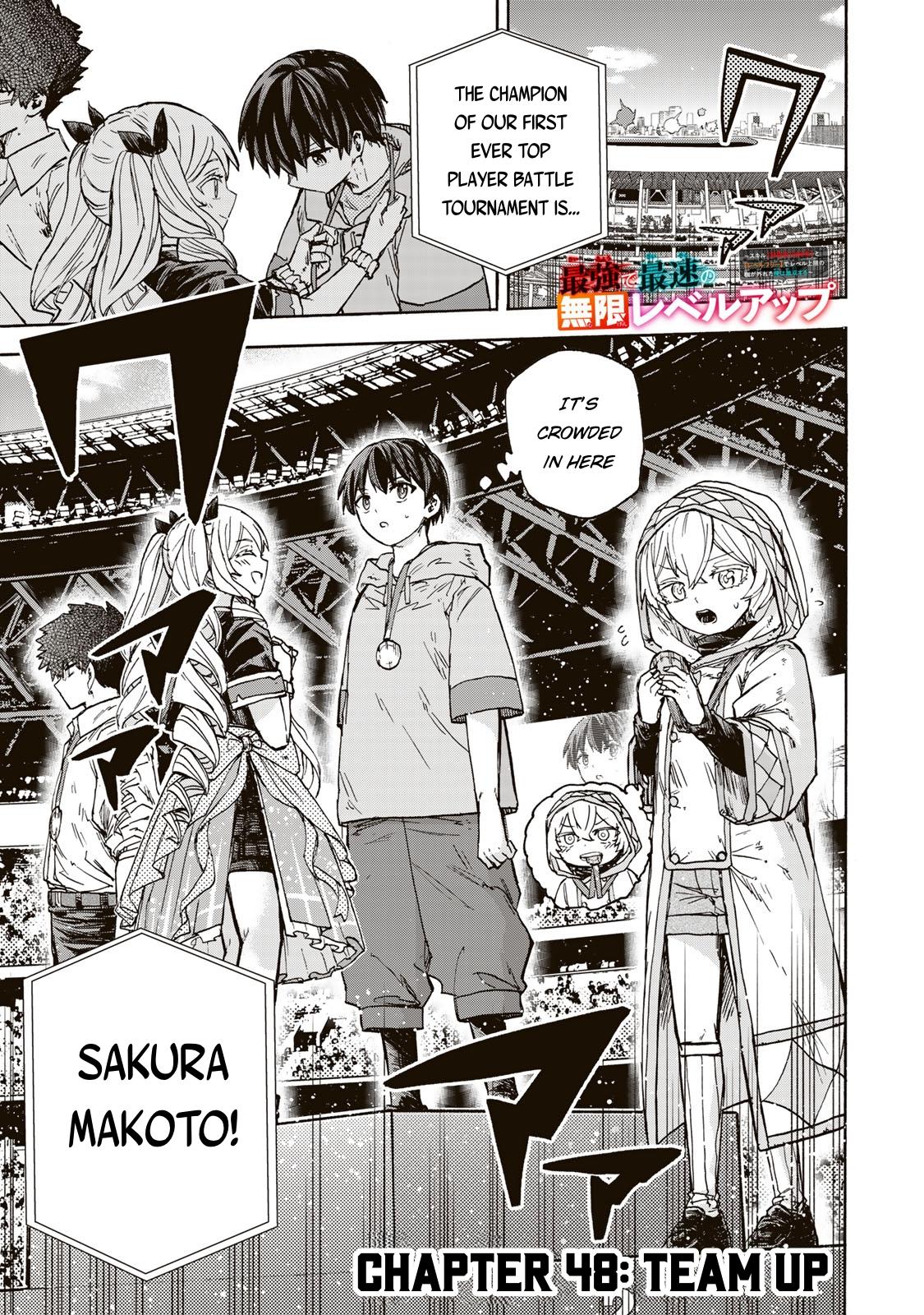 Saikyou de Saisoku no Mugen Level Up Chap 48 - Next Chap 49