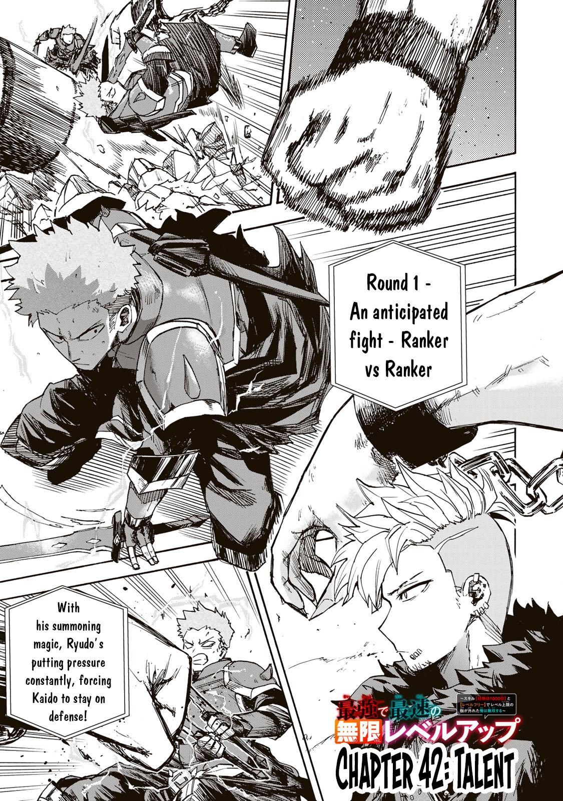 Saikyou de Saisoku no Mugen Level Up Chap 42 - Next Chap 43