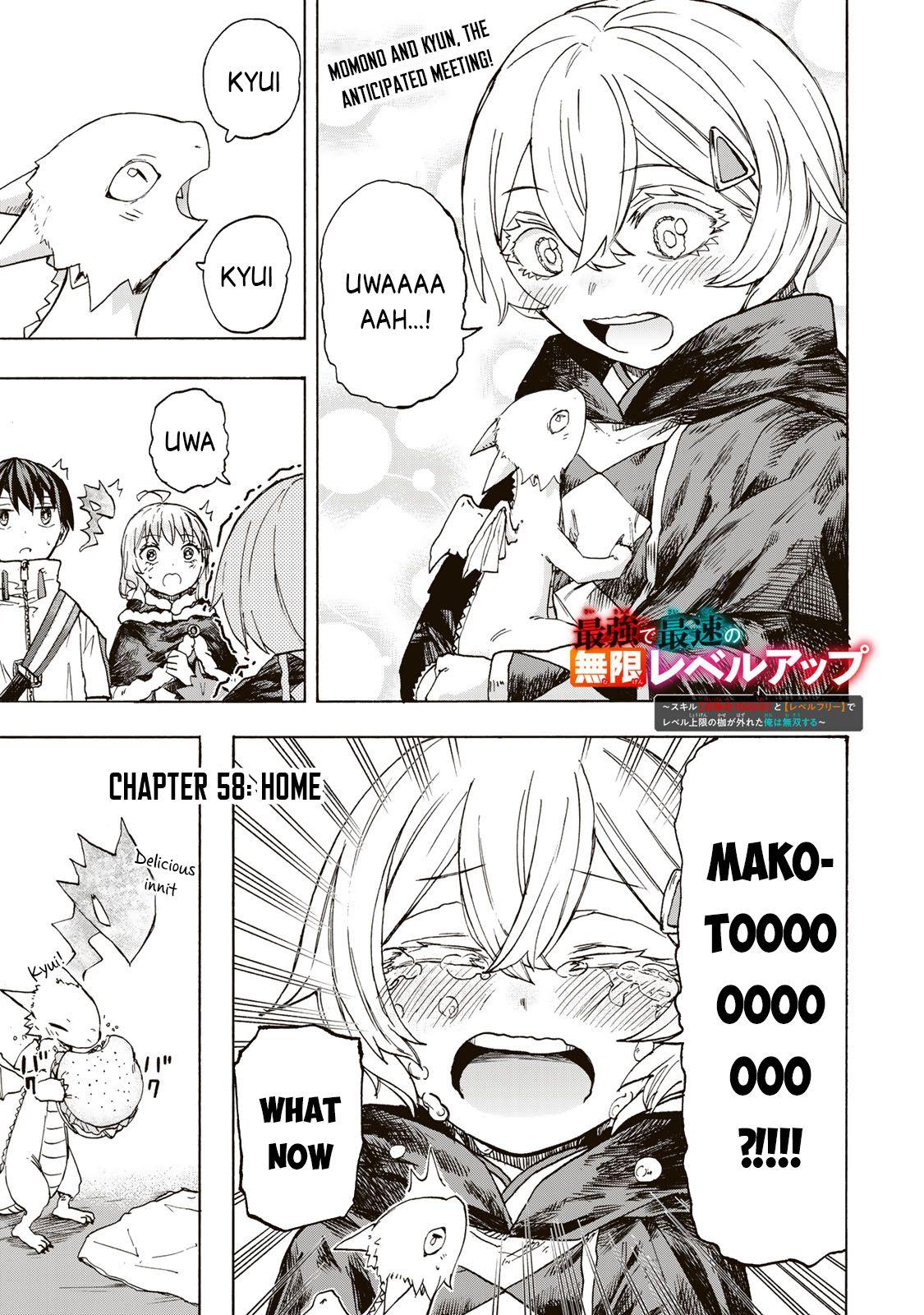 Saikyou de Saisoku no Mugen Level Up Chap 58 - Next Chap 59