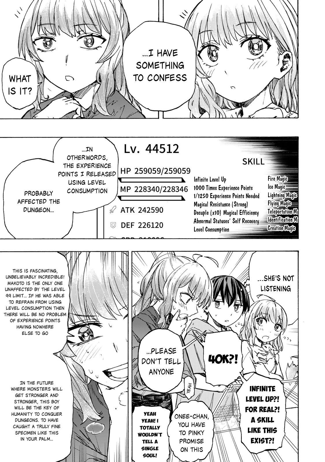 Saikyou de Saisoku no Mugen Level Up Chap 59 - Next Chap 60