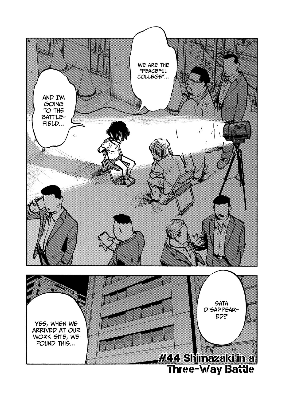 Heiwa no Kuni no Shimazaki e Chap 44 - Next Chap 45