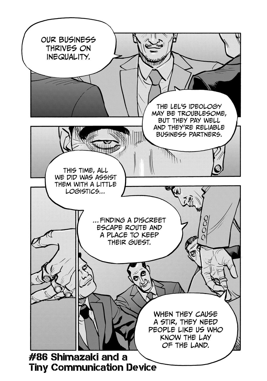 Heiwa no Kuni no Shimazaki e Chap 86 - Next Chap 87