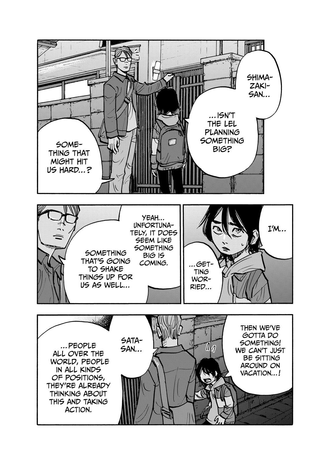 Heiwa no Kuni no Shimazaki e Chap 108 - Next Chap 109