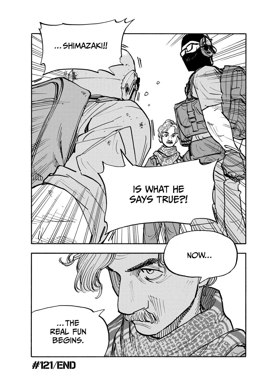 Heiwa no Kuni no Shimazaki e Chap 121 - Next Chap 122