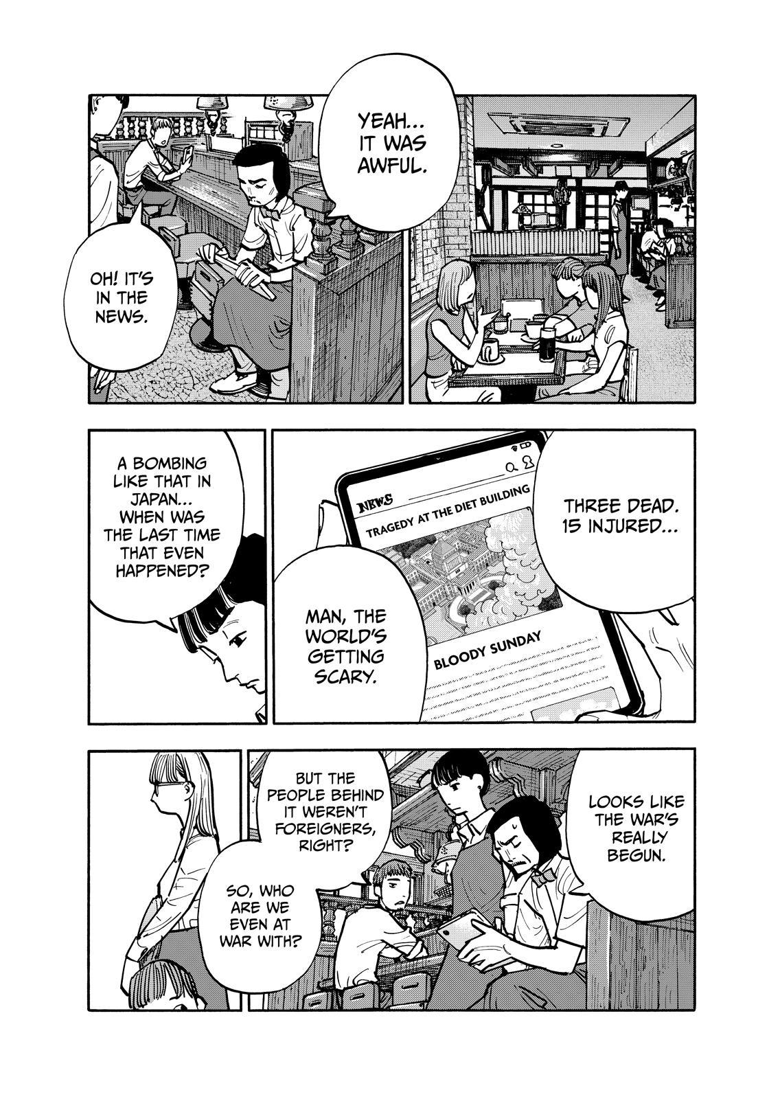 Heiwa no Kuni no Shimazaki e Chap 133 - Next Chap 134