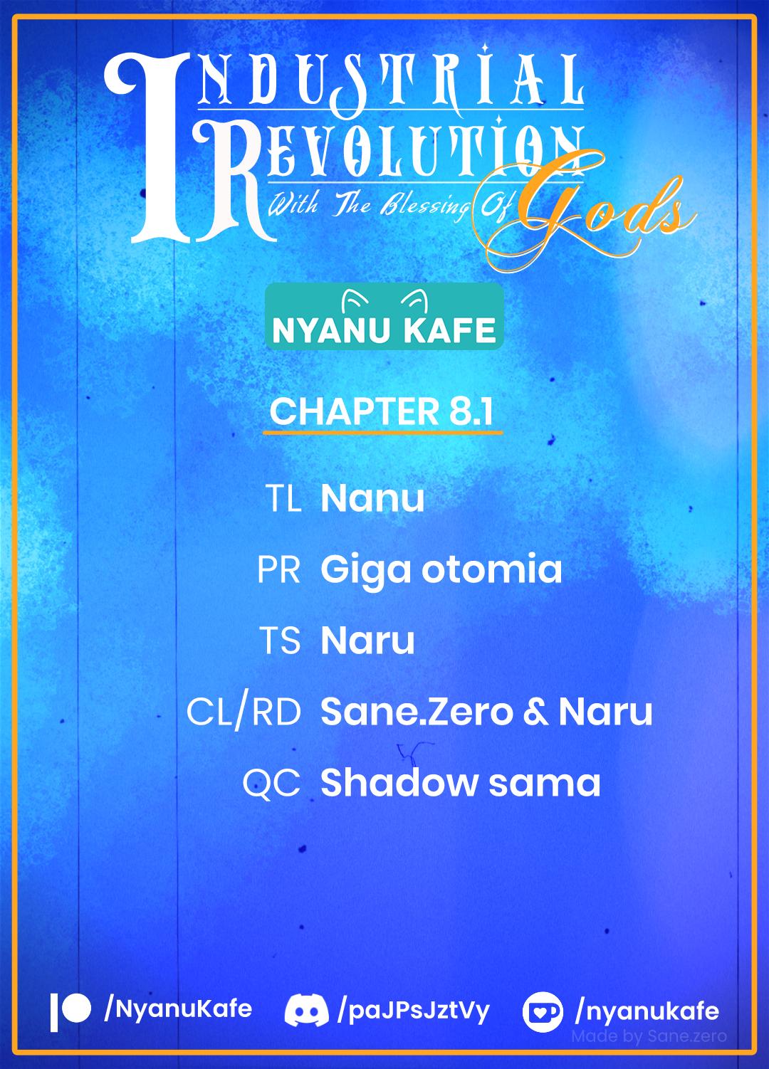 Production Revolution by Blessing of Gods Chap 8.1 - Next Chap 9.1