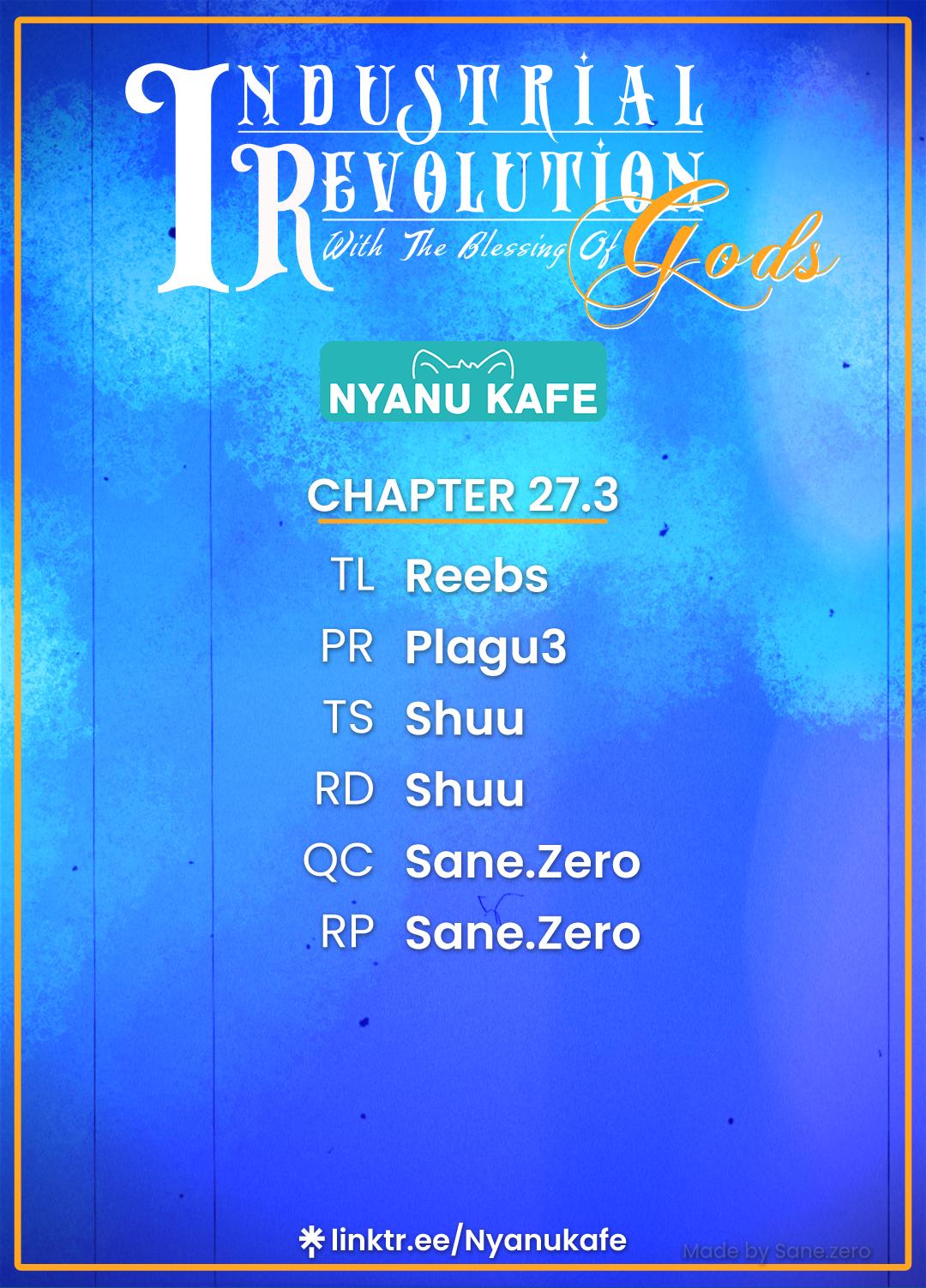 Production Revolution by Blessing of Gods Chap 27.3 - Next Chap 28.3