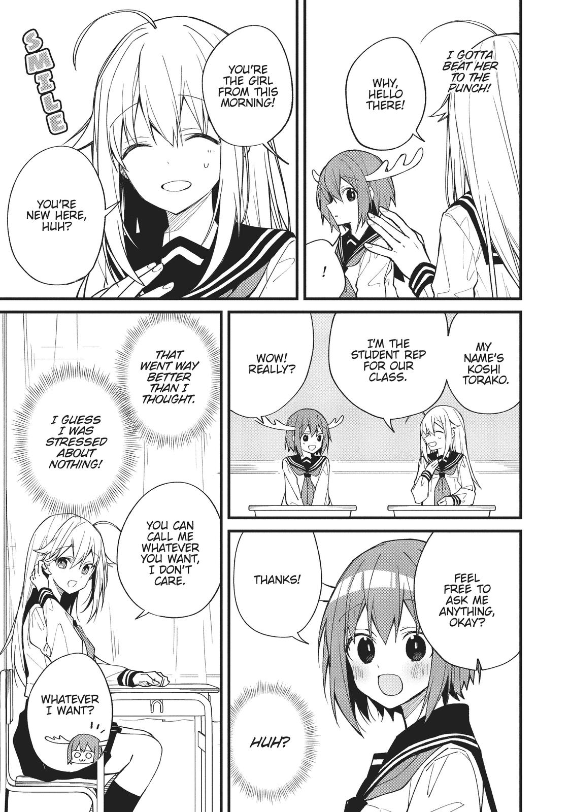 My Deer Friend Nokotan Chap 1 - Next Chap 2