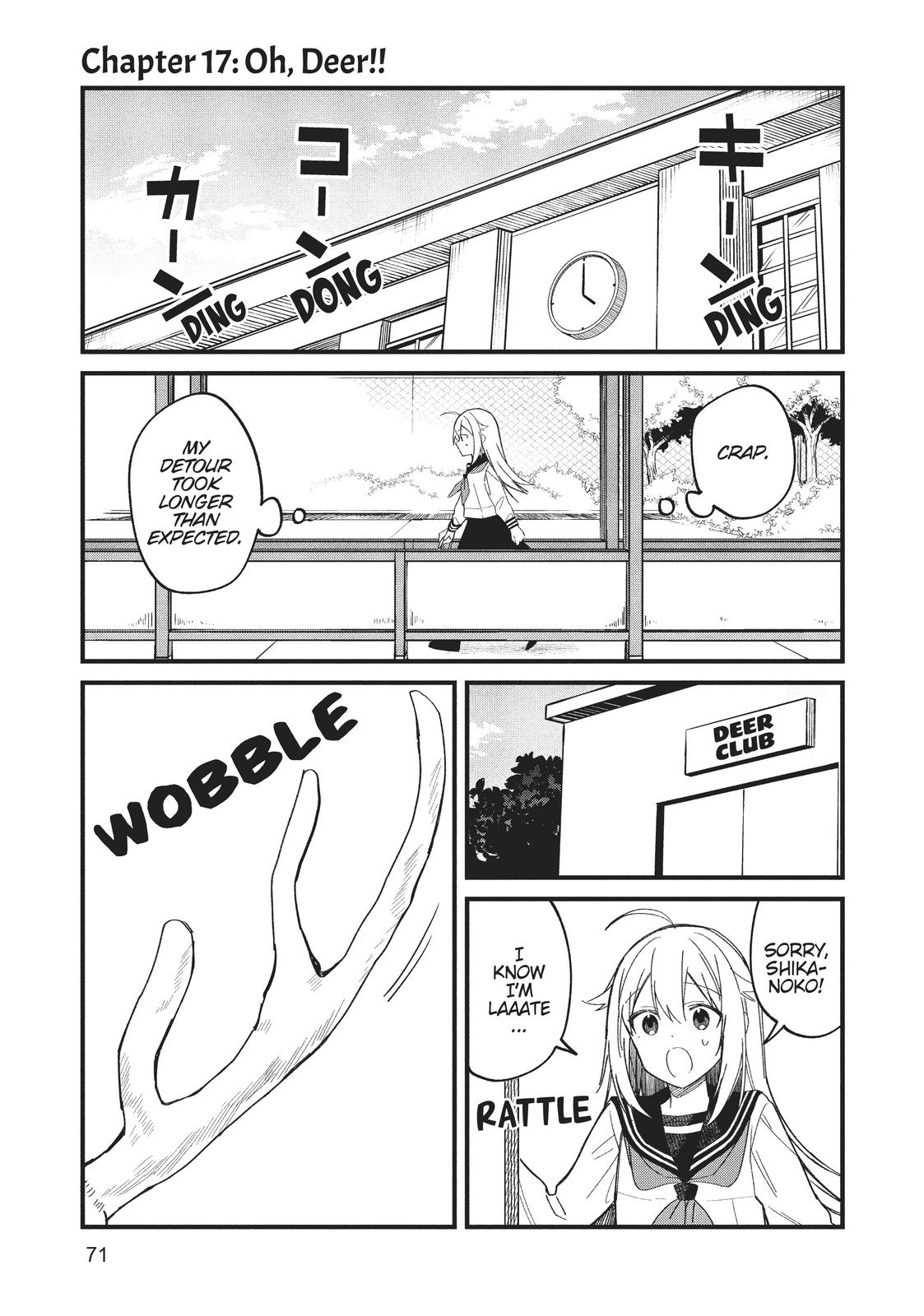 My Deer Friend Nokotan Chap 17 - Next Chap 18