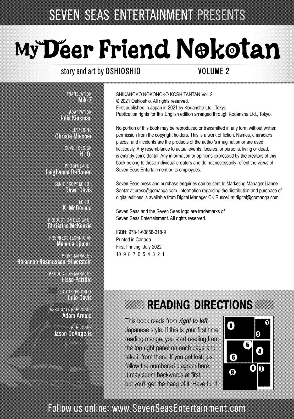 My Deer Friend Nokotan Chap 13 - Next Chap 14