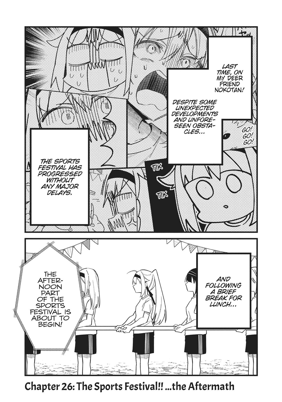 My Deer Friend Nokotan Chap 26 - Next Chap 27