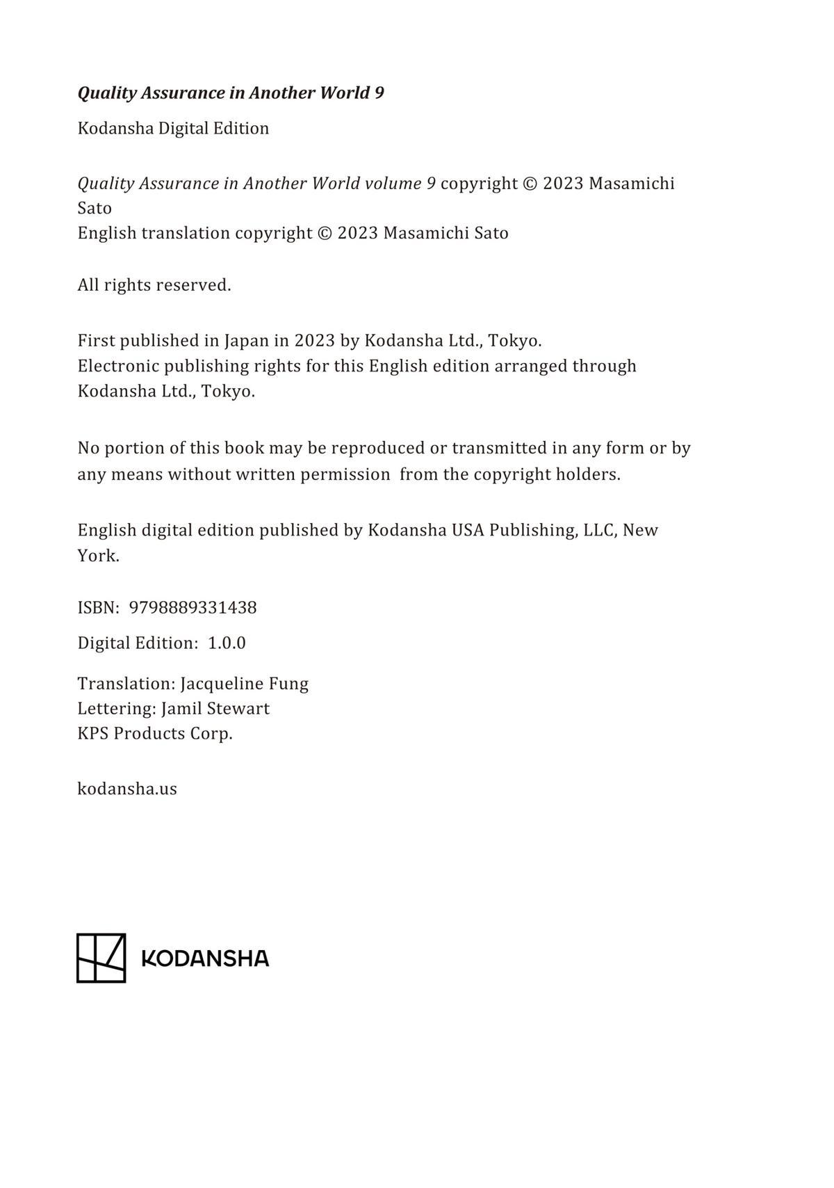 Quality Assurance in Another World Chap 69 - Next Chap 70