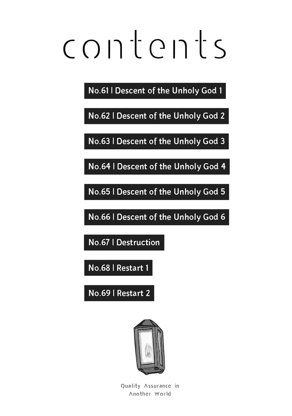 Quality Assurance in Another World Chap 61 - Next Chap 62