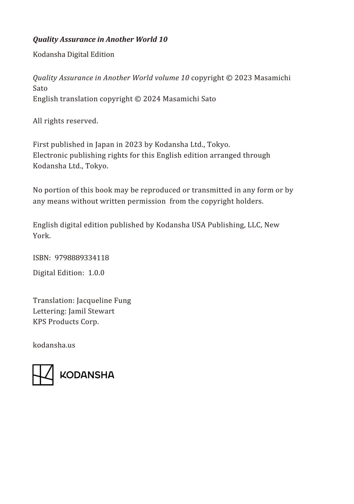 Quality Assurance in Another World Chap 77 - Next Chap 78