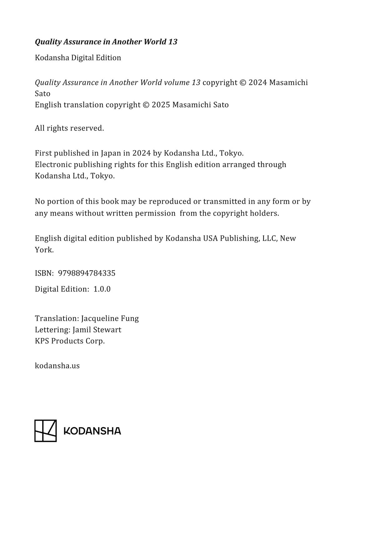 Quality Assurance in Another World Chap 103 - Next Chap 104