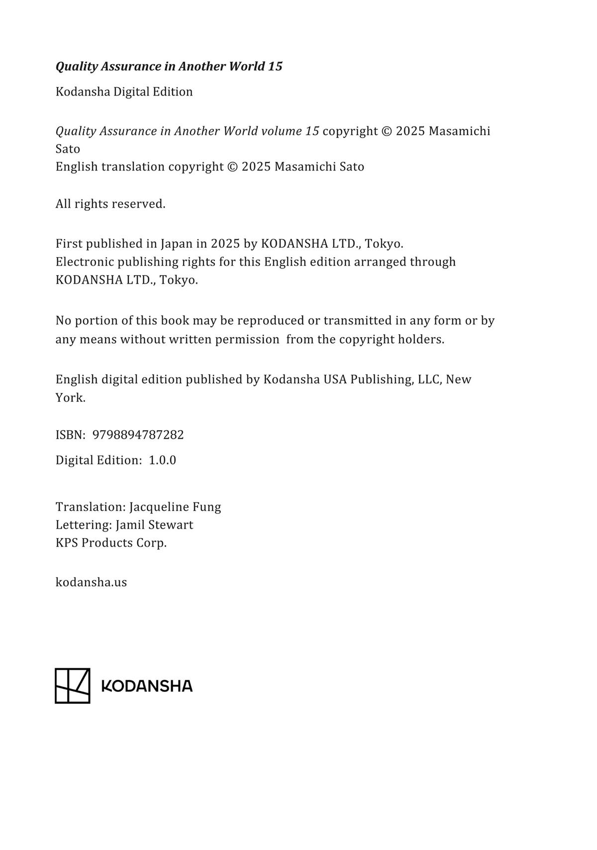 Quality Assurance in Another World Chap 119 - Next Chap 120