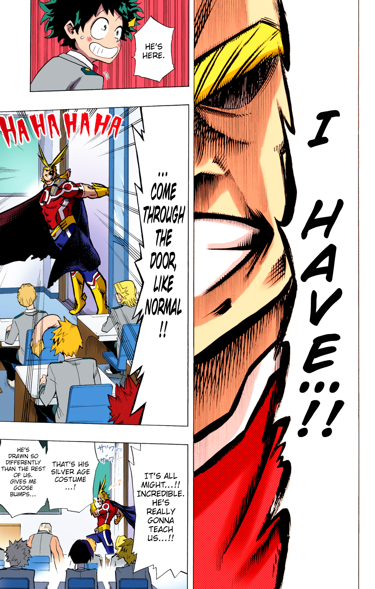Boku no Hero Academia - Digital Colored Comics Chap 7 - Next Chap 8