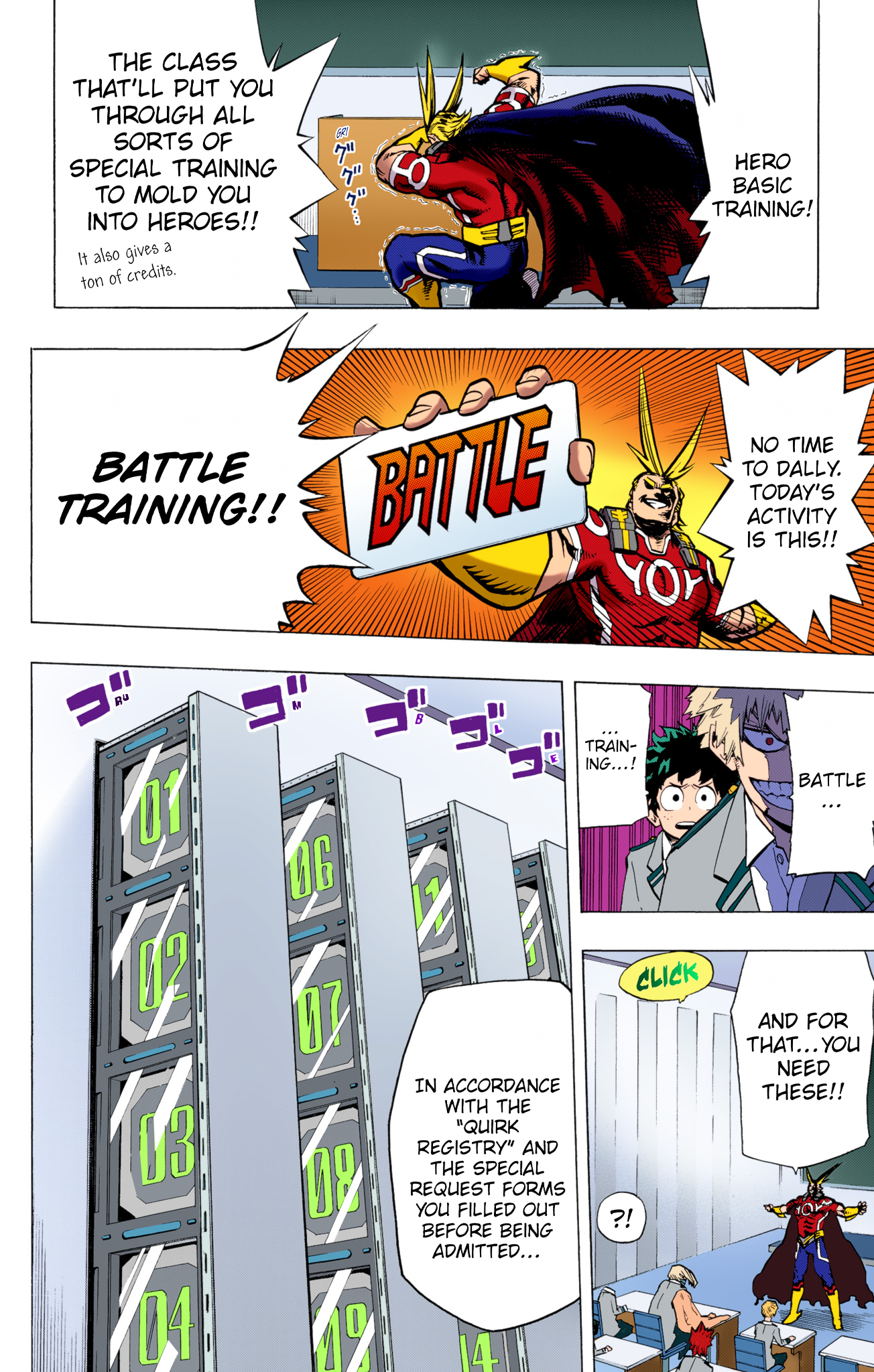 Boku no Hero Academia - Digital Colored Comics Chap 7 - Next Chap 8