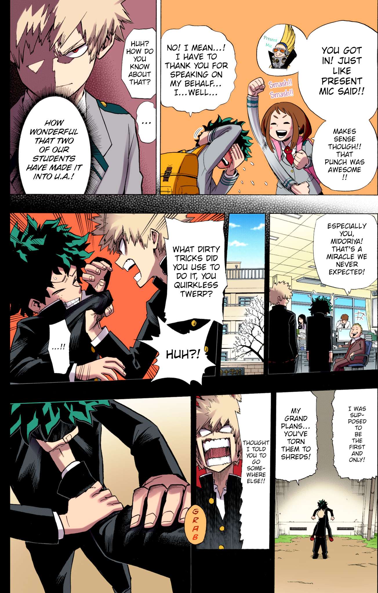 Boku no Hero Academia - Digital Colored Comics Chap 5 - Next Chap 6