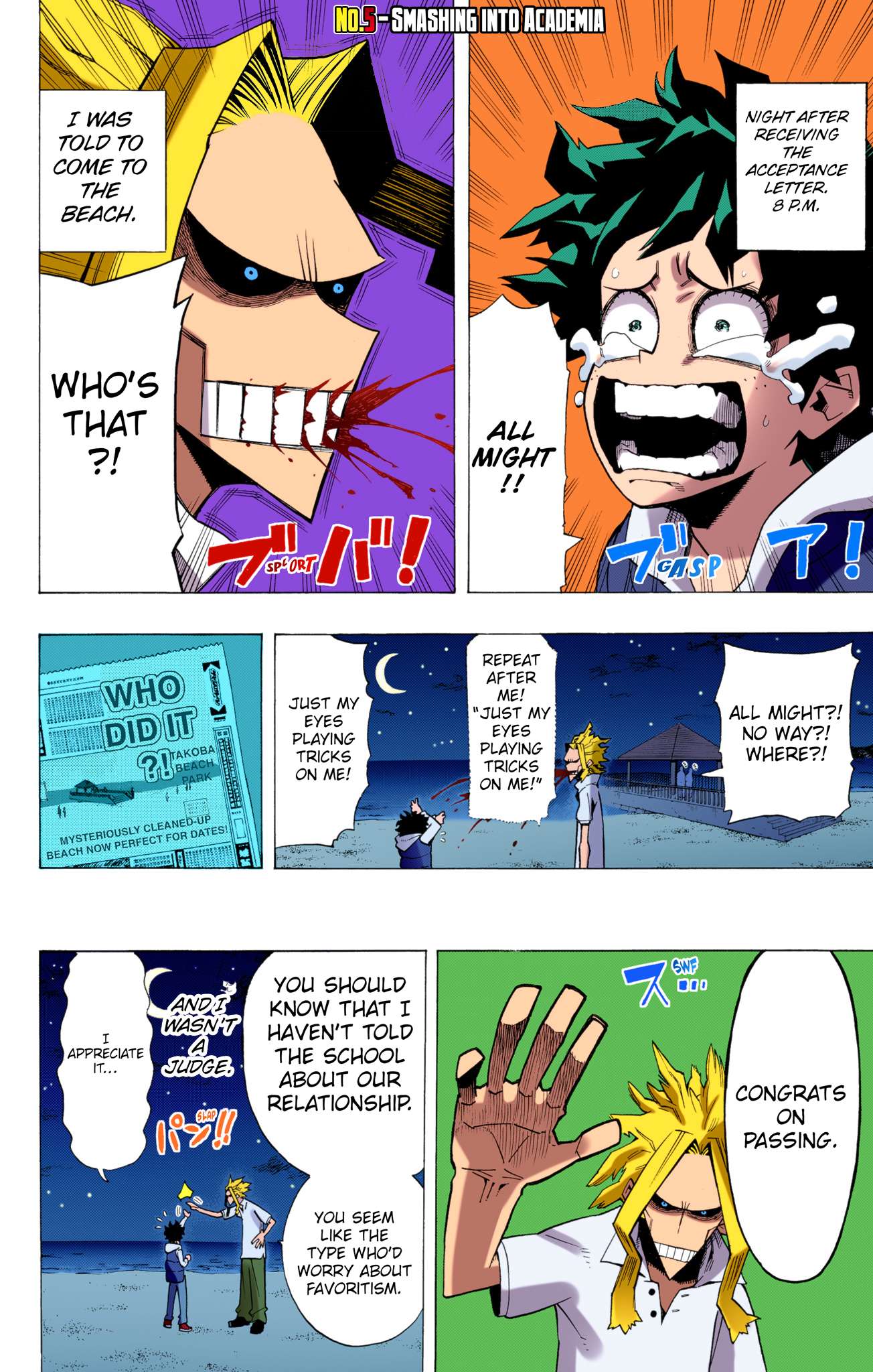 Boku no Hero Academia - Digital Colored Comics Chap 5 - Next Chap 6