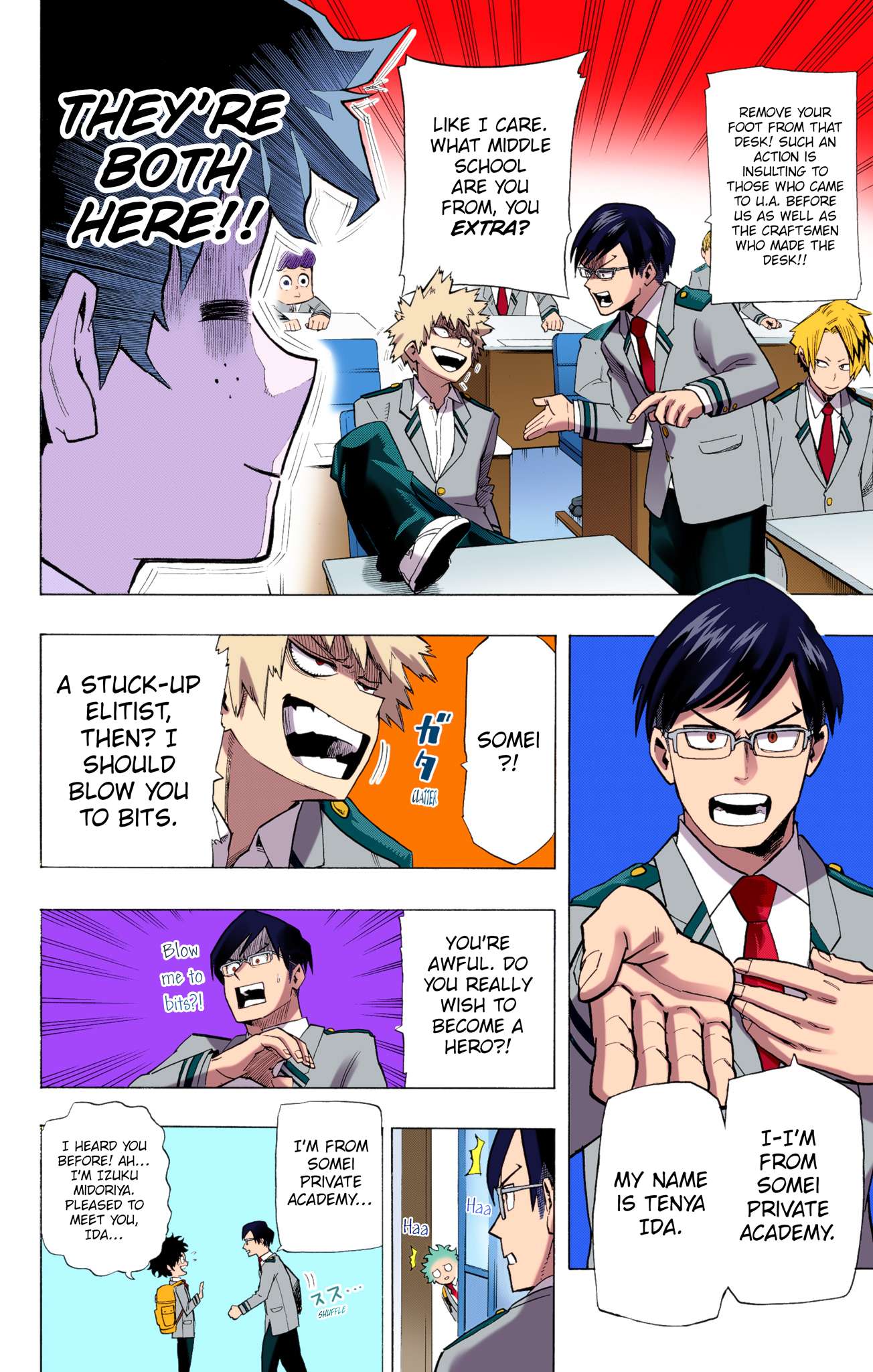 Boku no Hero Academia - Digital Colored Comics Chap 5 - Next Chap 6
