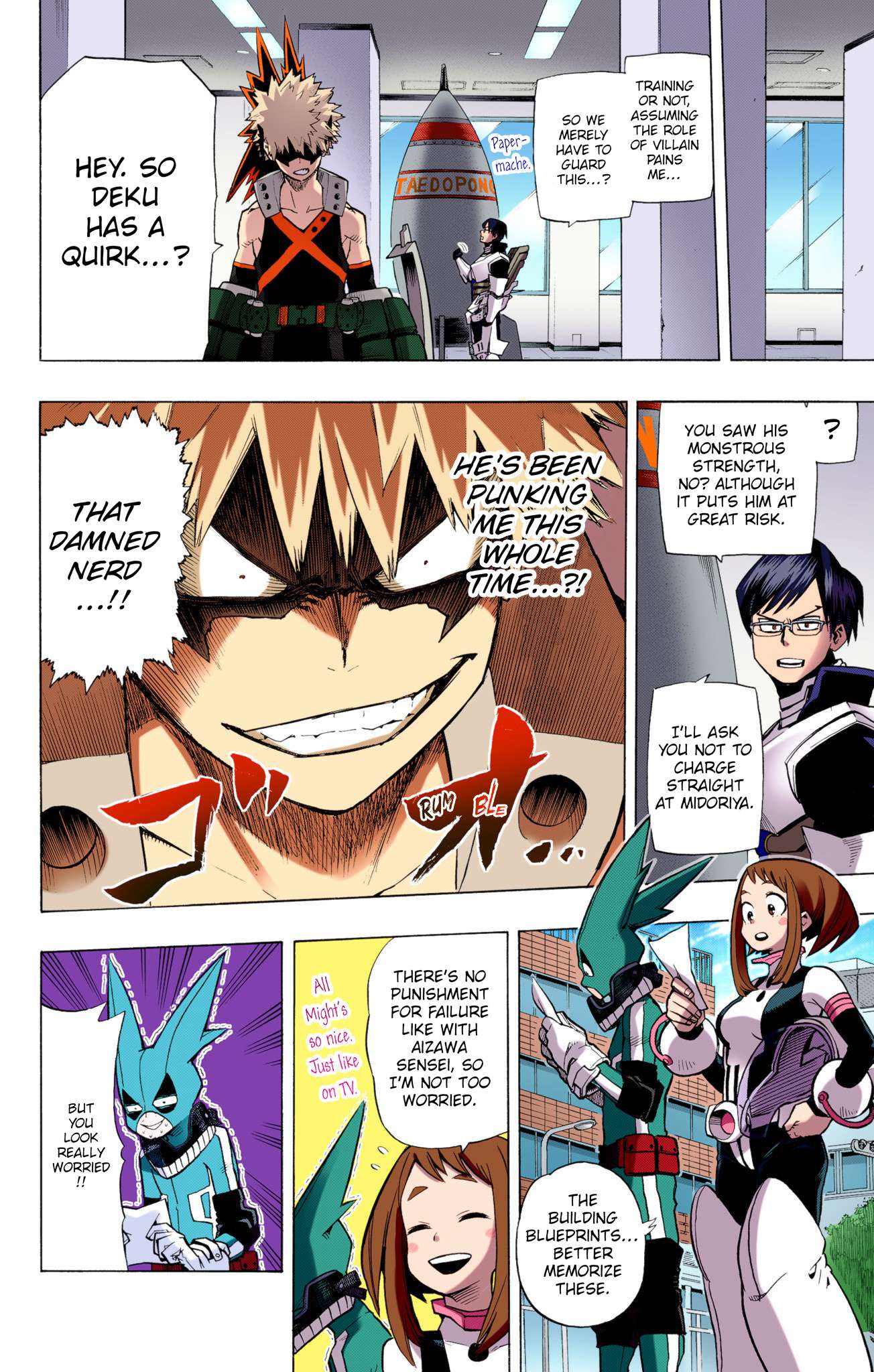Boku no Hero Academia - Digital Colored Comics Chap 8 - Next Chap 9