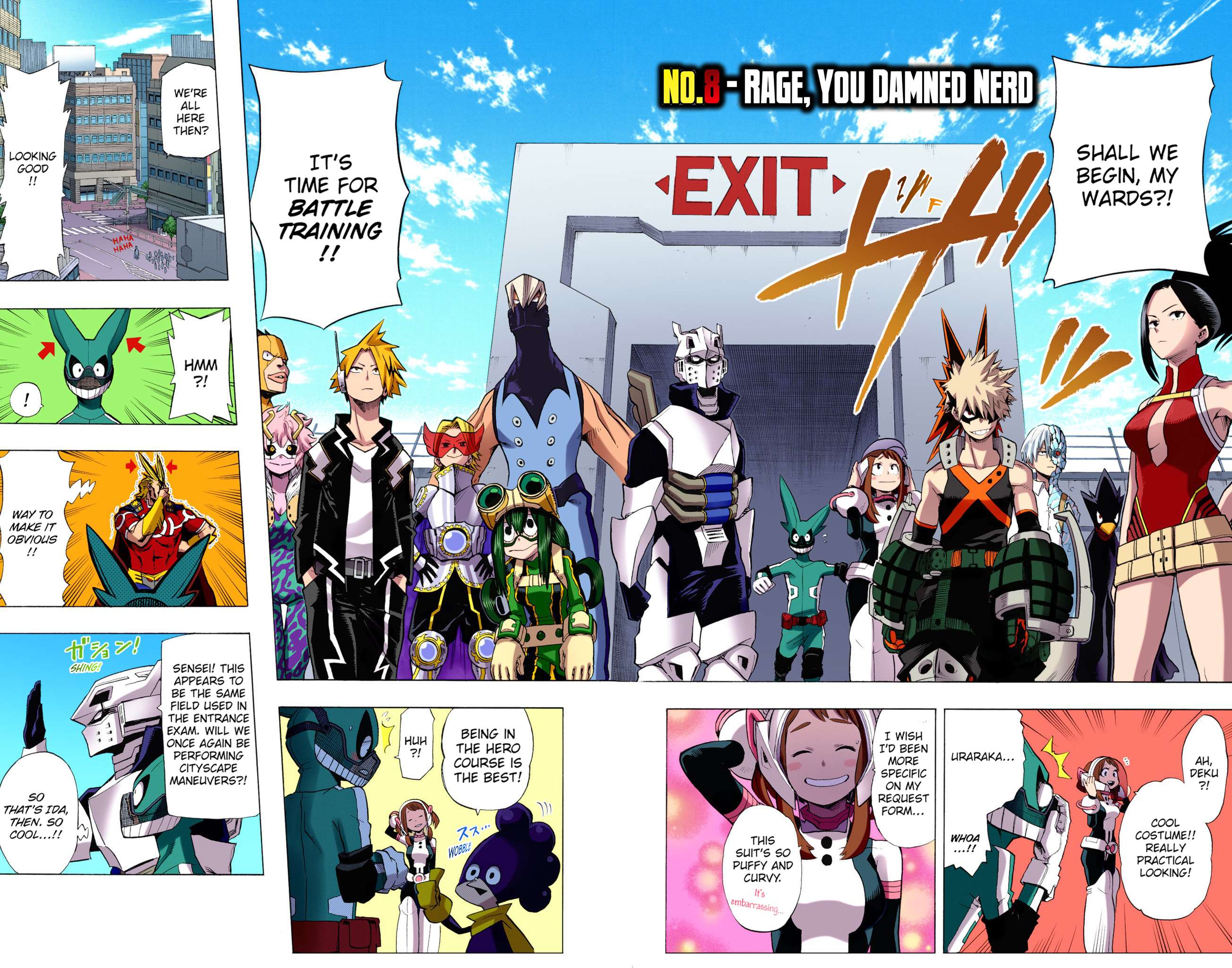 Boku no Hero Academia - Digital Colored Comics Chap 8 - Next Chap 9