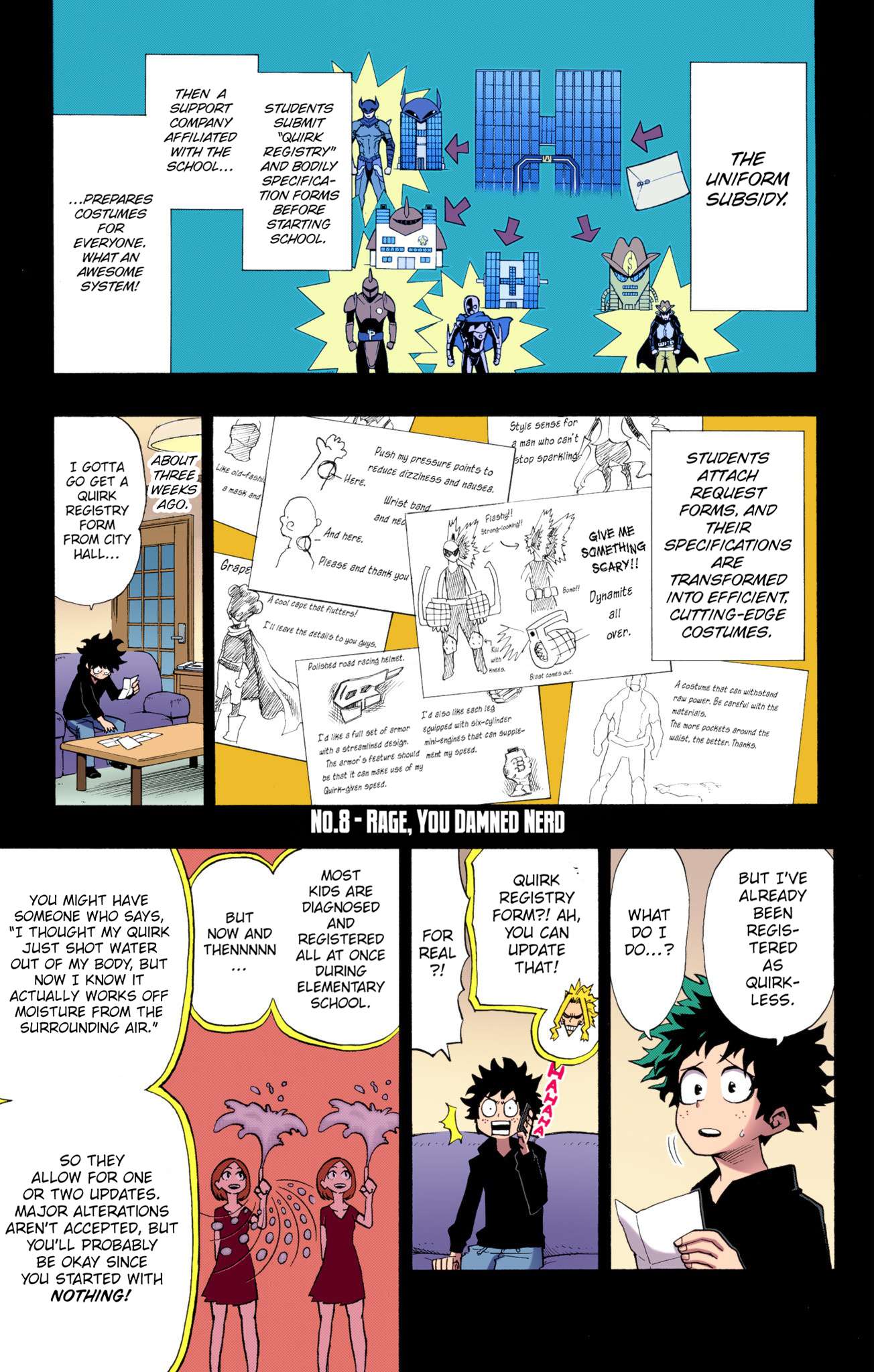 Boku no Hero Academia - Digital Colored Comics Chap 8 - Next Chap 9