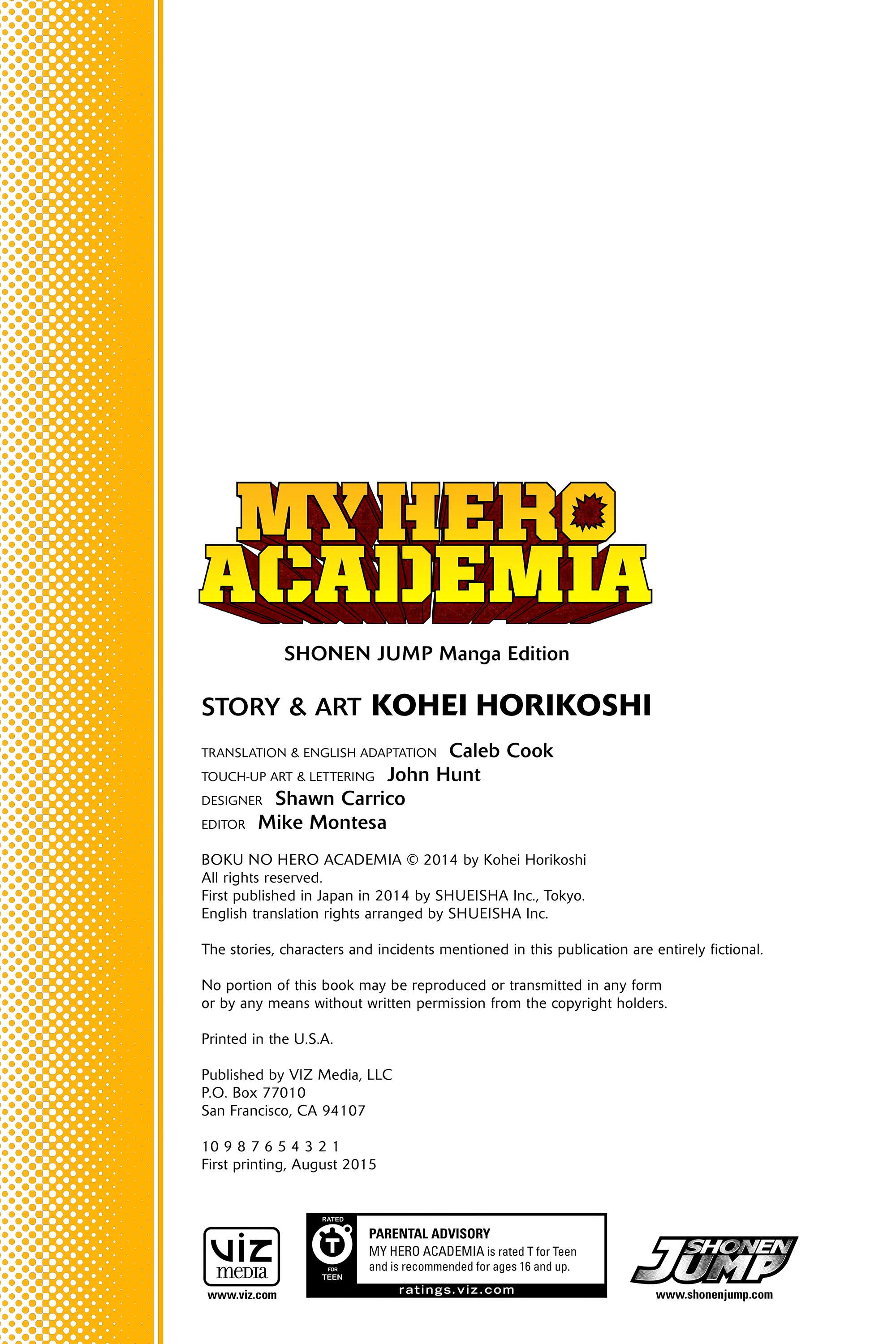Boku no Hero Academia - Digital Colored Comics Chap 1 - Next Chap 2