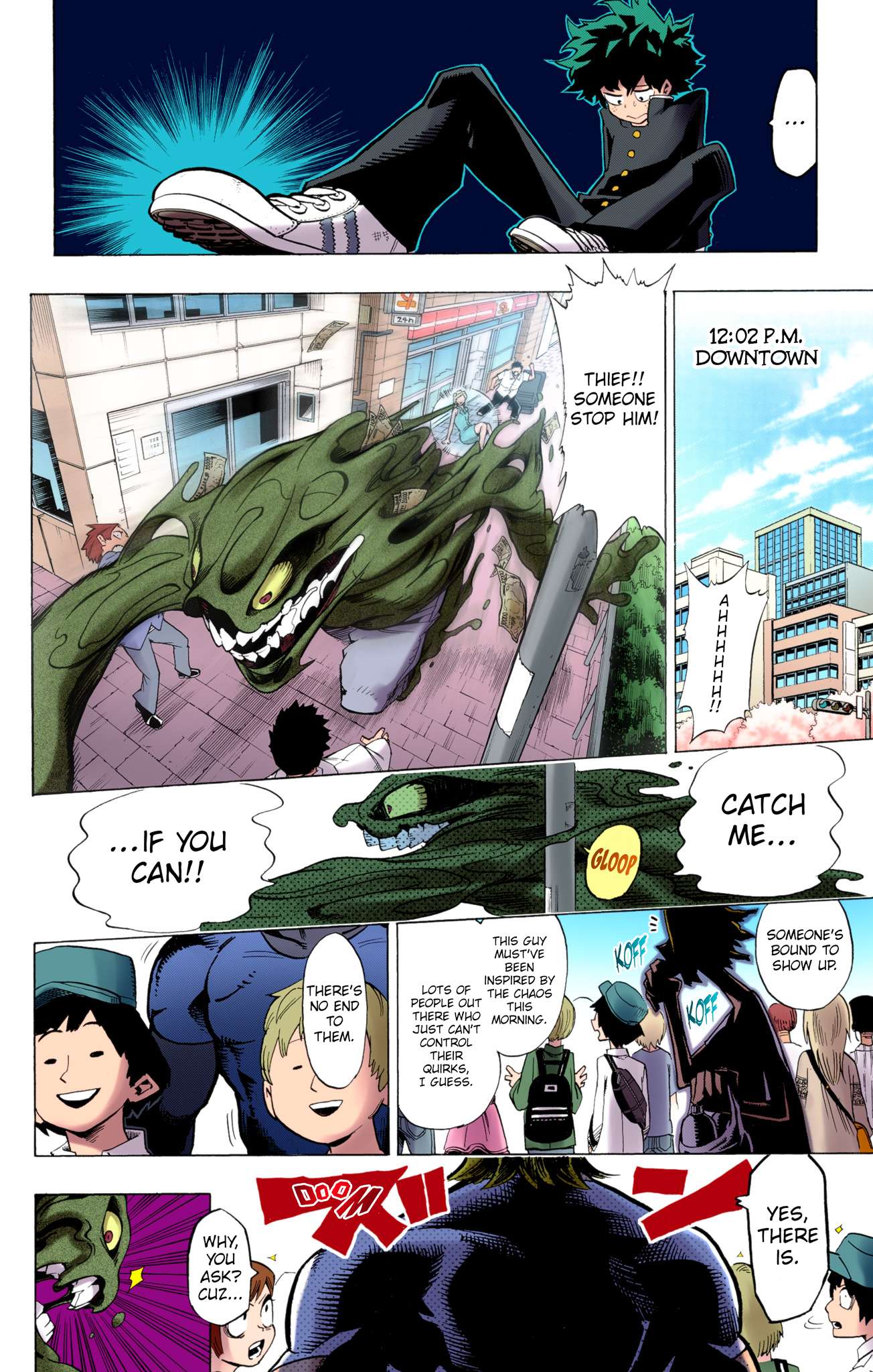 Boku no Hero Academia - Digital Colored Comics Chap 1 - Next Chap 2