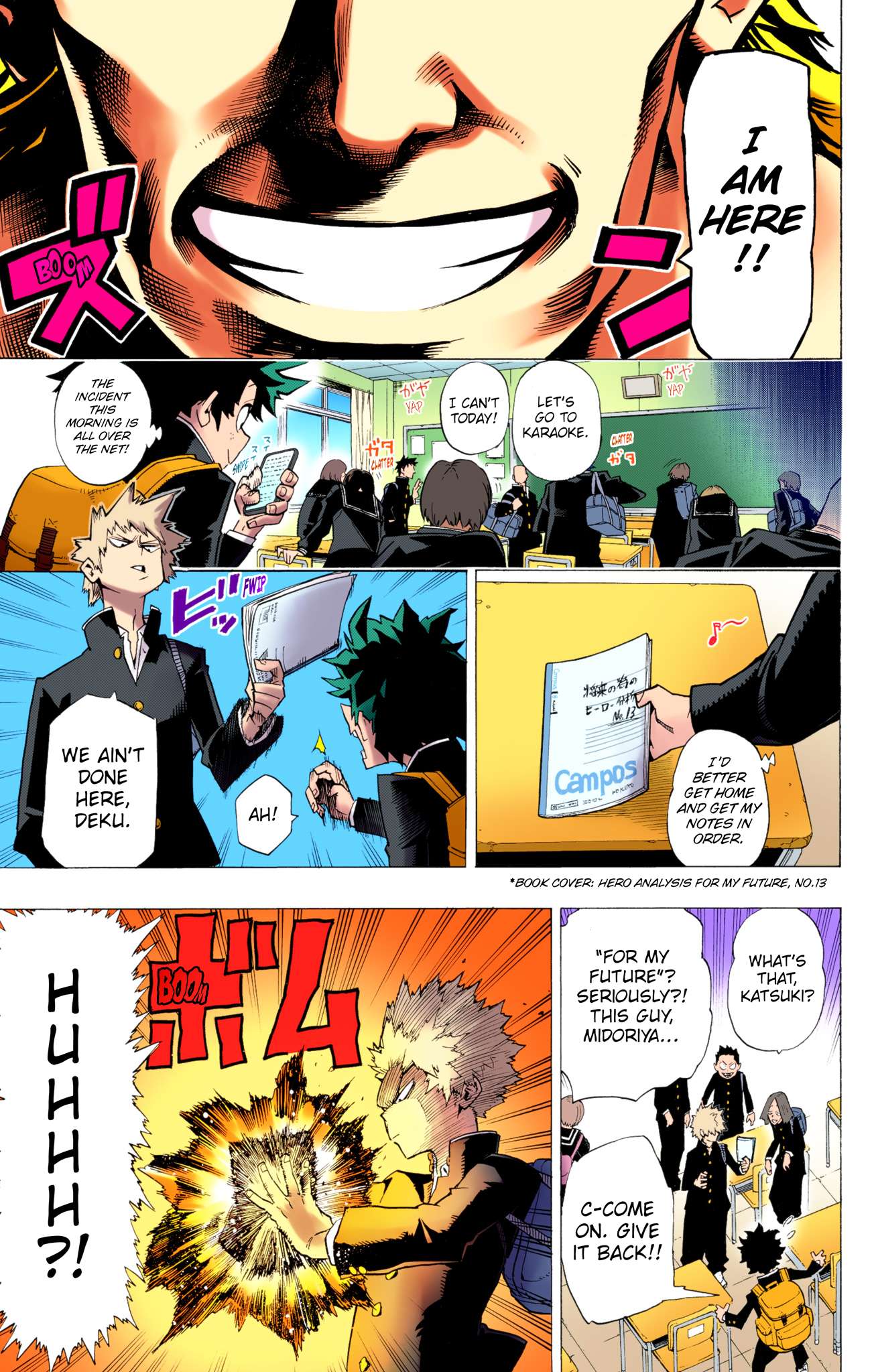 Boku no Hero Academia - Digital Colored Comics Chap 1 - Next Chap 2