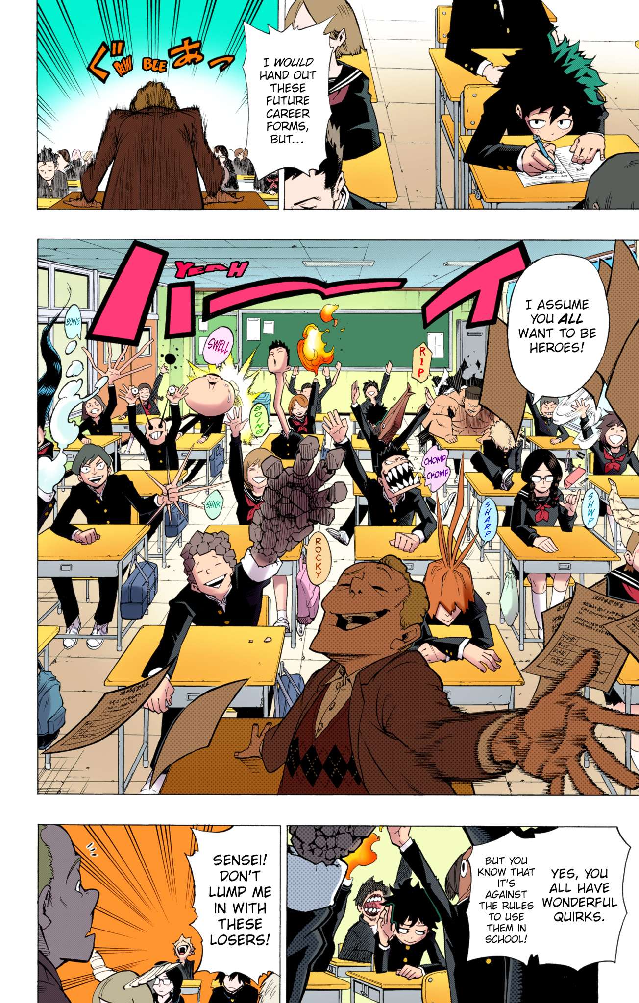 Boku no Hero Academia - Digital Colored Comics Chap 1 - Next Chap 2