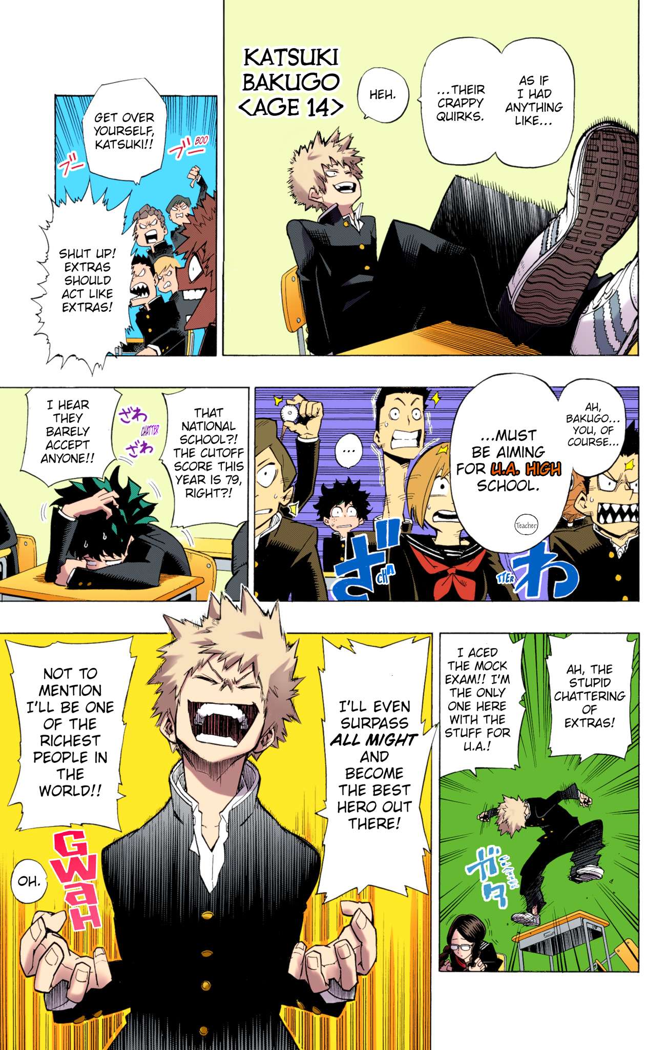 Boku no Hero Academia - Digital Colored Comics Chap 1 - Next Chap 2