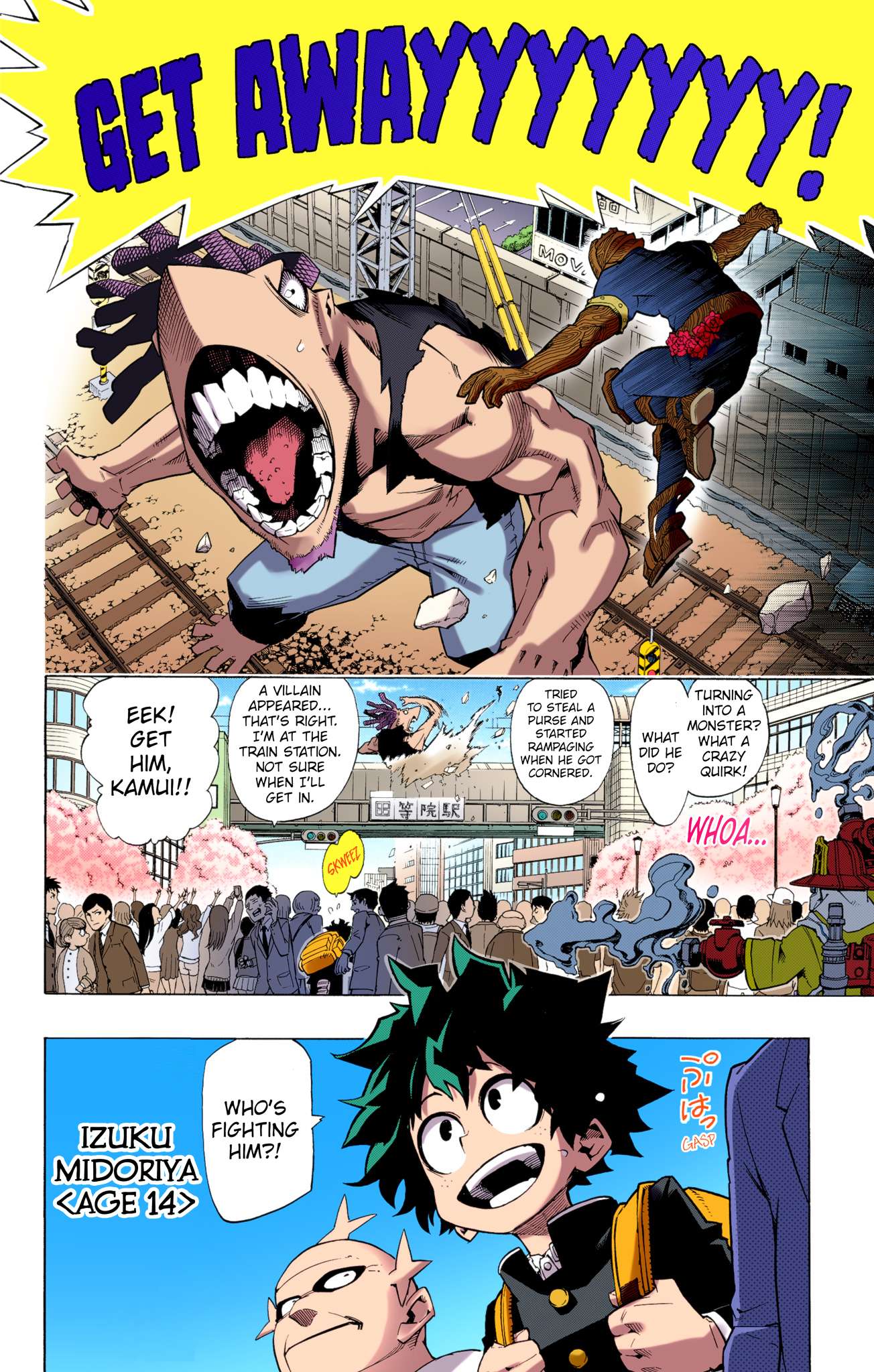Boku no Hero Academia - Digital Colored Comics Chap 1 - Next Chap 2