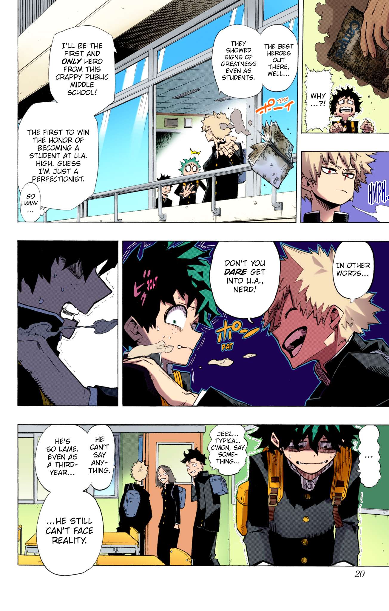 Boku no Hero Academia - Digital Colored Comics Chap 1 - Next Chap 2