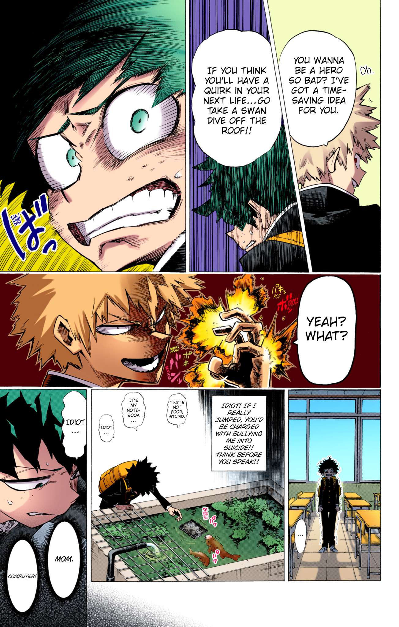 Boku no Hero Academia - Digital Colored Comics Chap 1 - Next Chap 2